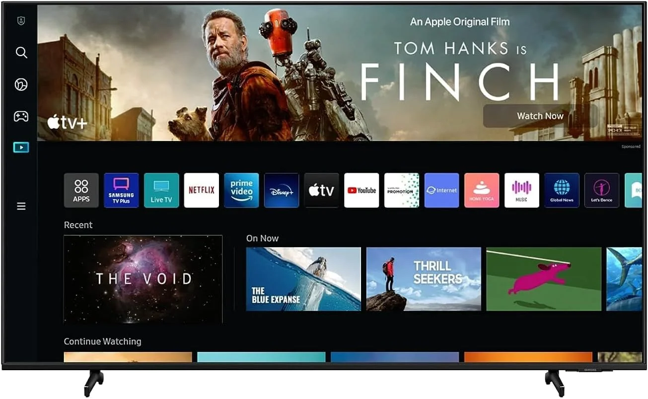 تلویزیون 65 اینچ سامسونگ سری 8 مدل UA65BU8000UXZN با کیفیت UHD 4K (مدل 2022)