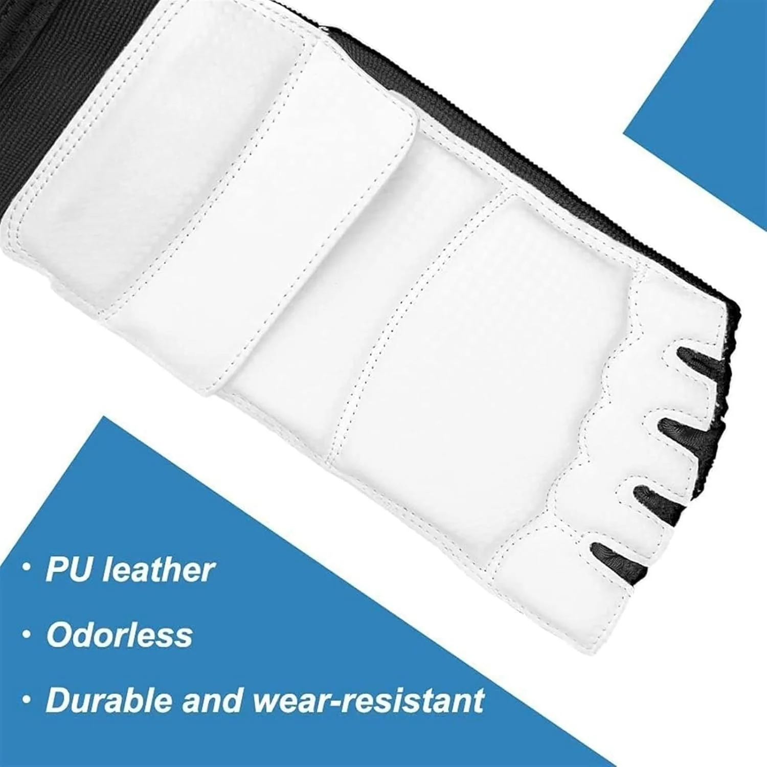 محافظ پای تکواندو و هنرهای رزمی برای تمرینات کاراته، بوکس و کیک بوکسینگ (سایز L) برند وایت شاپ