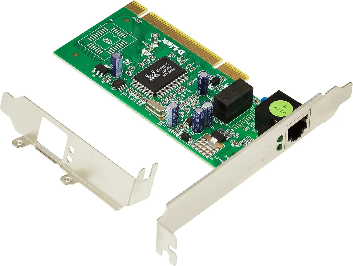 کارت شبکه گیگابیتی مسی PCI دی-لینک مدل DGE-528T مناسب برای کامپیوتر، بدنه فلزی