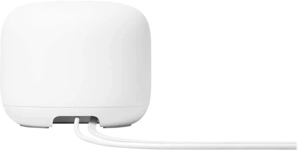 روتر گوگل Nest WiFi مدل GA00595-US - سیستم مش وای-فای 4x4 AC2200 با پوشش 204 متر مربع روتر گوگل Nest WiFi مدل GA00595-US - سیستم مش وای-فای 4x4 AC2200 با پوشش 204 متر مربع