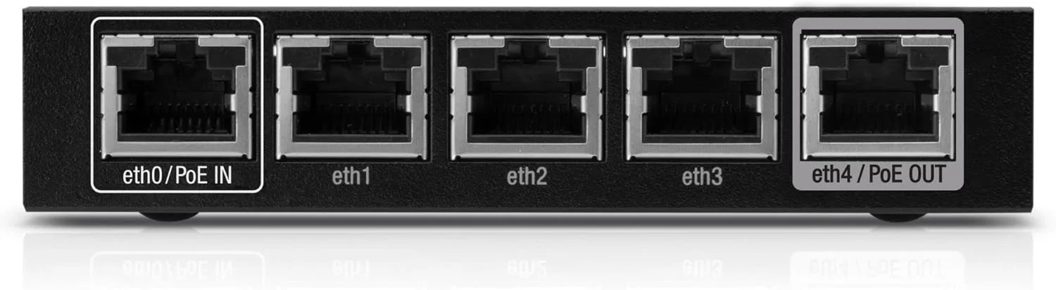 روتر اترنت گیگابیتی پیشرفته یوبیکوئیتی نتورکس EdgeRouter X مدل ER-X با ۲۵۶ مگابایت حافظه و ۵ پورت گیگابیت RJ45 روتر اترنت گیگابیتی پیشرفته یوبیکوئیتی نتورکس EdgeRouter X مدل ER-X با ۲۵۶ مگابایت حافظه و ۵ پورت گیگابیت RJ45