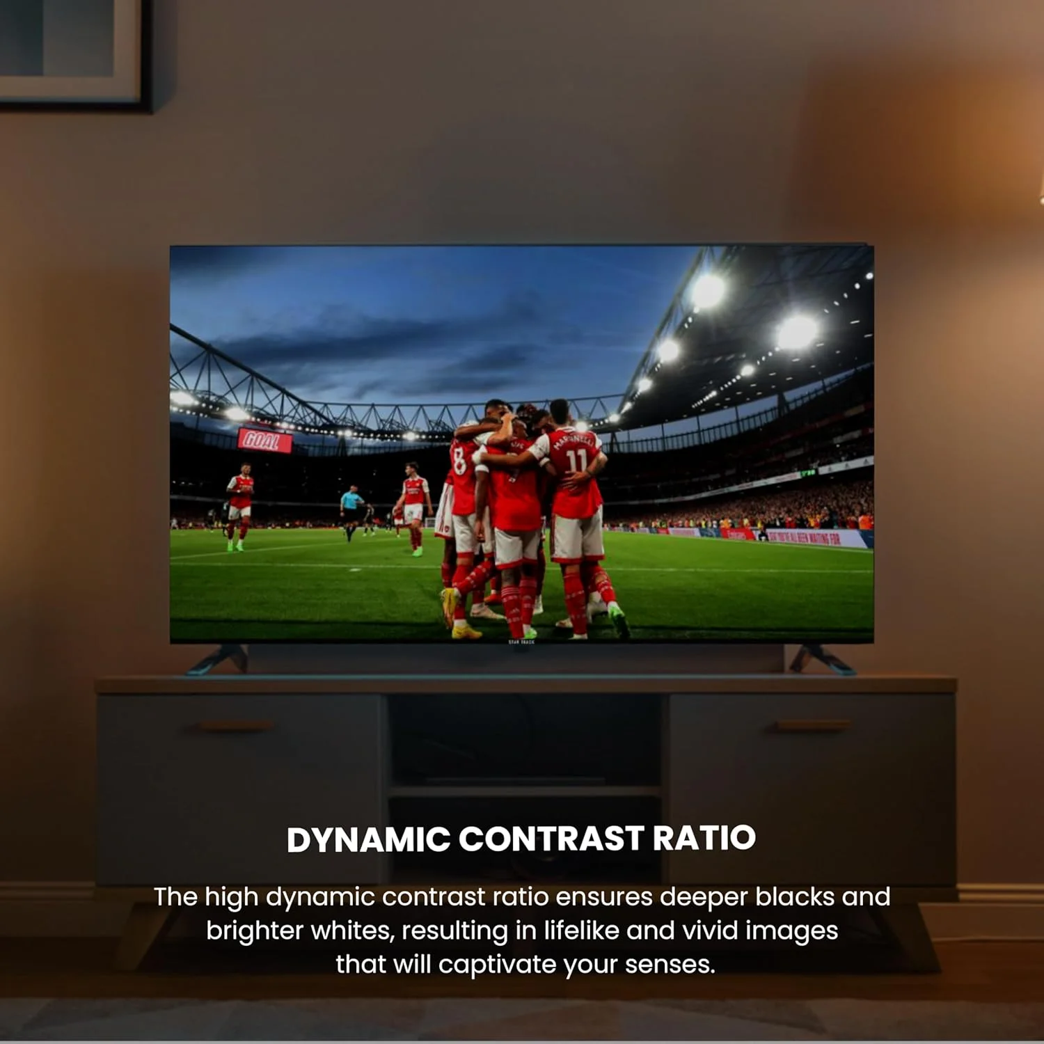 تلویزیون هوشمند ال ای دی 85 اینچ استار ترک، مجهز به WebOS، کیفیت 4K UHD، + T2S2، وای فای، نتفلیکس، یوتیوب، پرایم ویدیو، HDMI، USB، مدل 2025