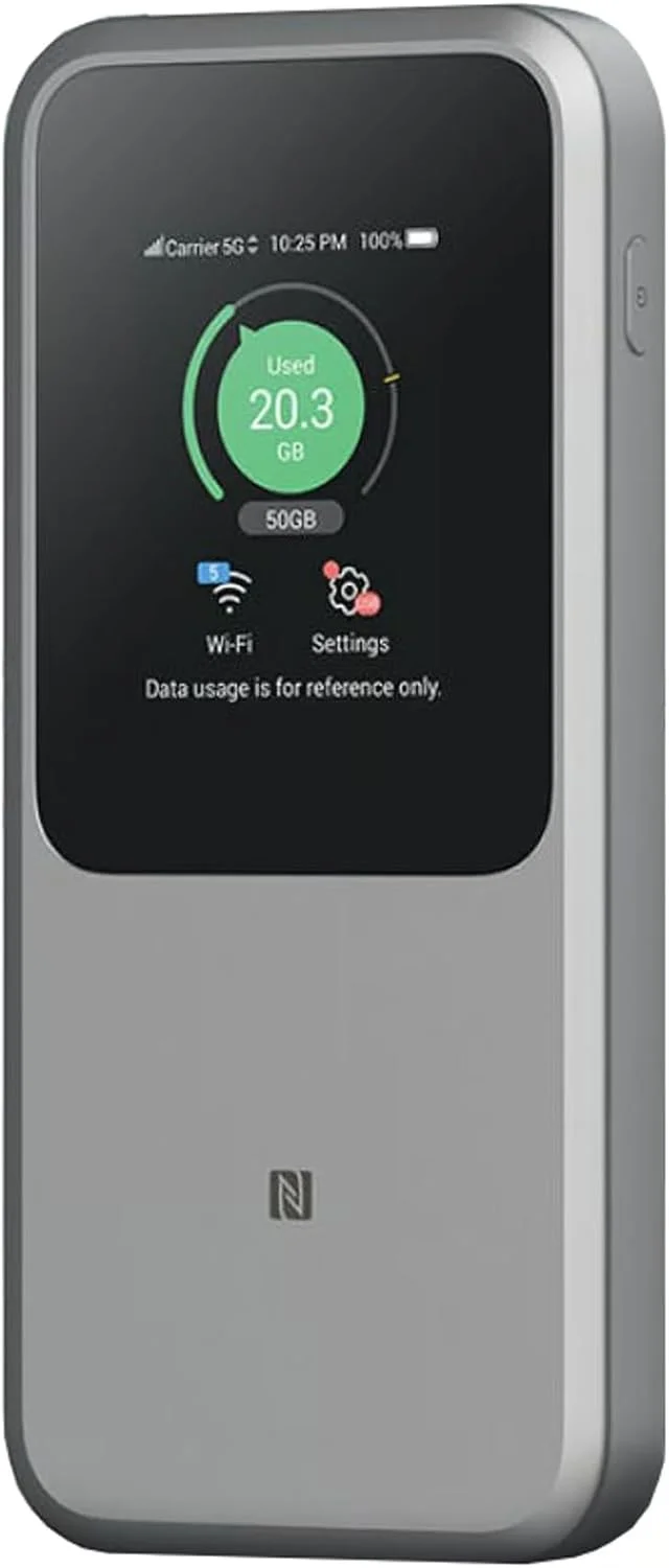 مودم روتر وای فای 6 جیبی 5G زد تی ای مدل U50 Pro، هات اسپات موبایل قابل حمل 5G نسخه جهانی آنلاک - خاکستری مودم روتر وای فای 6 جیبی 5G زد تی ای مدل U50 Pro، هات اسپات موبایل قابل حمل 5G نسخه جهانی آنلاک - خاکستری