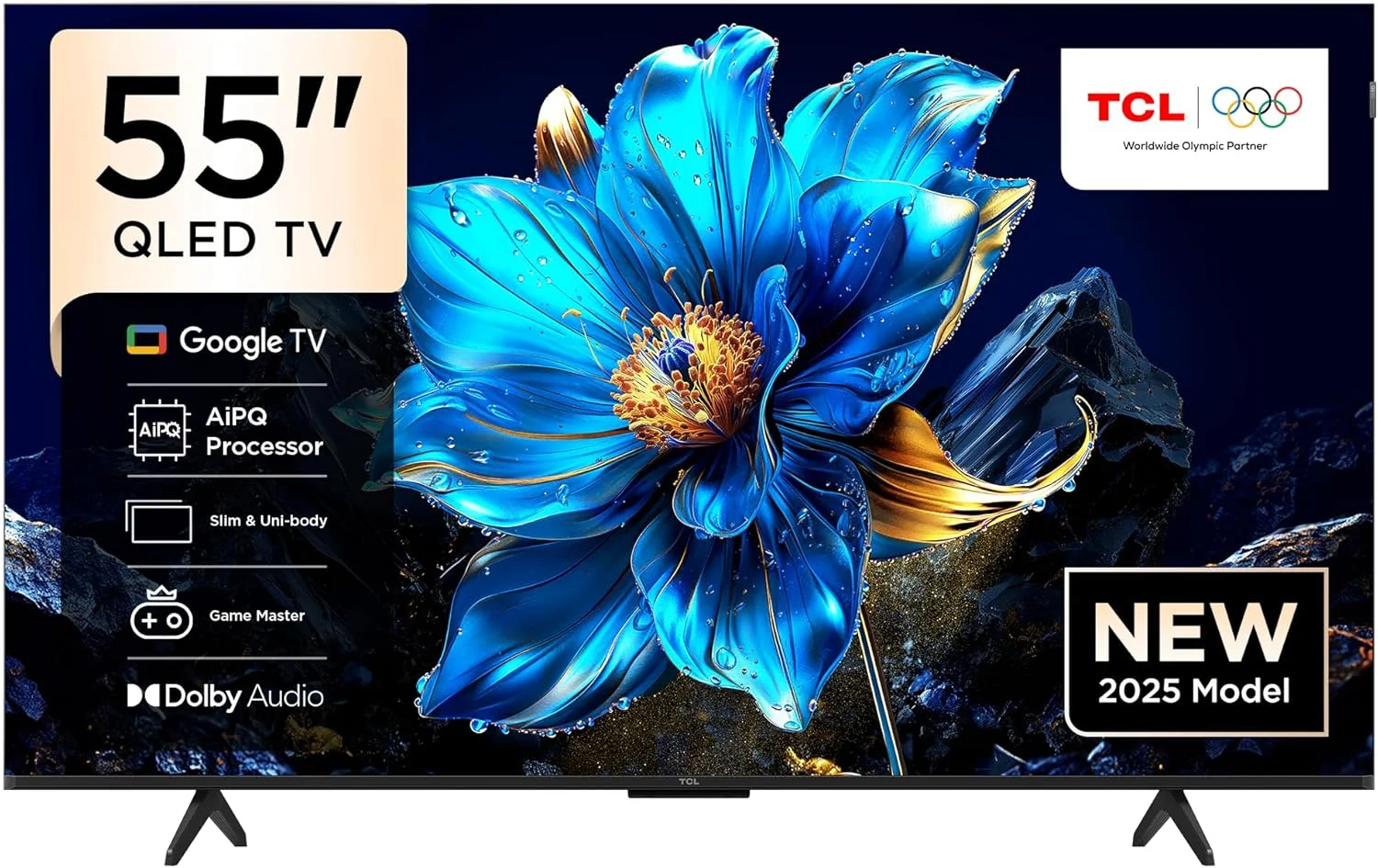 تلویزیون هوشمند تی سی ال مدل 55P7K-UK سایز 55 اینچ QLED 4K Ultra HD HDR Google TV (دستیار گوگل، Freeview Play، Dolby Atmos، Dolby Vision، HDR10+، شتاب دهنده بازی 120 هرتز، وضوح حرکت، مدل جدید 2025) تلویزیون هوشمند تی سی ال مدل 55P7K-UK سایز 55 اینچ QLED 4K Ultra HD HDR Google TV (دستیار گوگل، Freeview Play، Dolby Atmos، Dolby Vision، HDR10+، شتاب دهنده بازی 120 هرتز، وضوح حرکت، مدل جدید 2025)