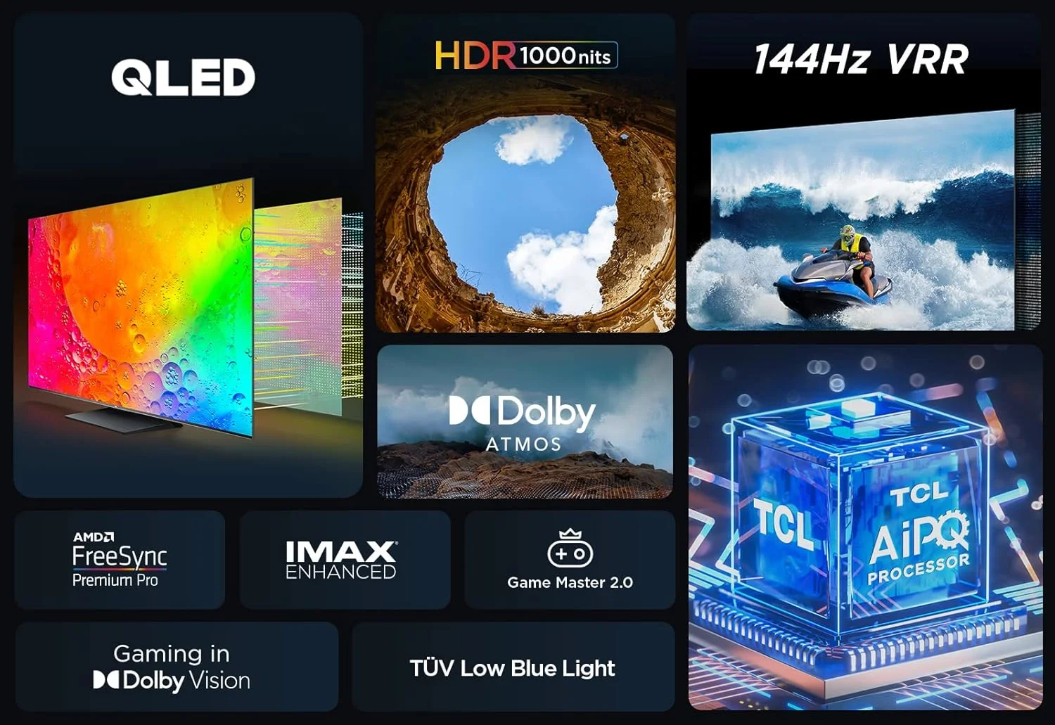 تلویزیون هوشمند کیولد 75 اینچ TCL 4K Ultra HD مدل 75C745 (مدل 2023) + دستگاه تصفیه هوا بریوا A5 سفید رنگ تلویزیون هوشمند کیولد 75 اینچ TCL 4K Ultra HD مدل 75C745 (مدل 2023) + دستگاه تصفیه هوا بریوا A5 سفید رنگ