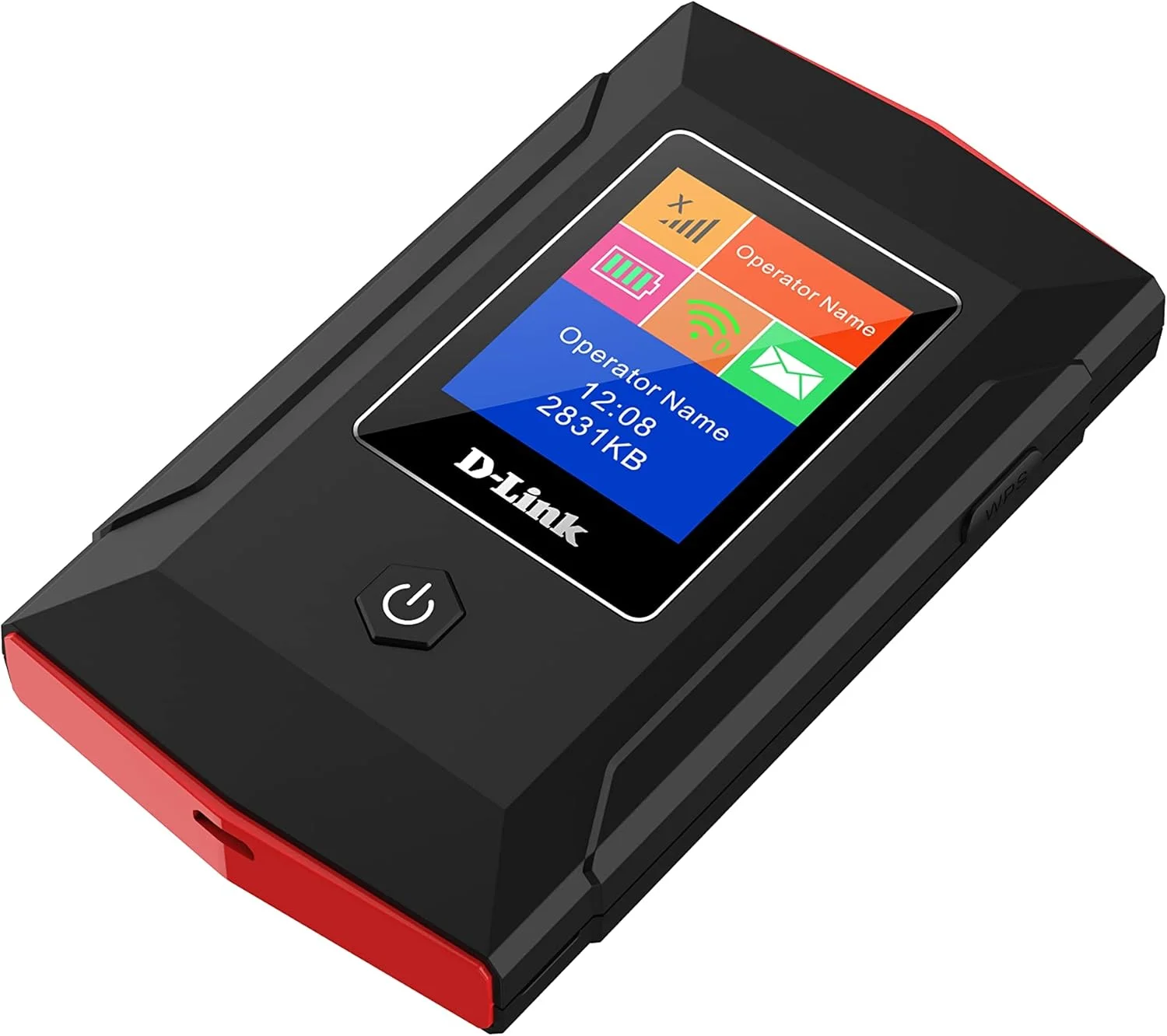 دی-لینک: DWR-932M - مودم همراه 4G MiFi با LCD، N300، باتری 3000 میلی آمپر، رنگ قرمز دی-لینک: DWR-932M - مودم همراه 4G MiFi با LCD، N300، باتری 3000 میلی آمپر، رنگ قرمز