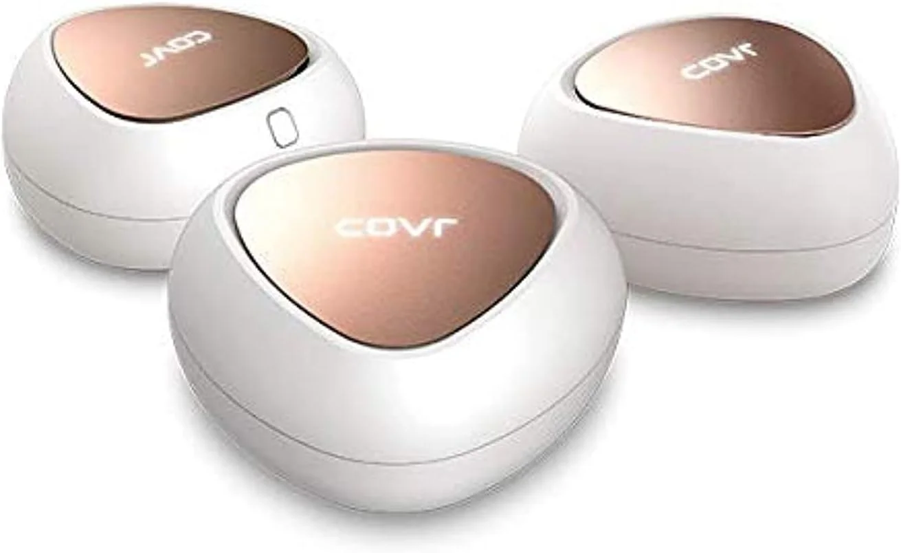 کیت وای فای مش هوشمند AC1200 کل خانه D-Link Covr، Wave2 MU-MIMO، هدایت هوشمند/توزیع بار، حالت روتر/AP/تقویت کننده (تشخیص خودکار)، (بسته 3 واحدی)، دوشاخه UK - DL-COVRC1203 کیت وای فای مش هوشمند AC1200 کل خانه D-Link Covr، Wave2 MU-MIMO، هدایت هوشمند/توزیع بار، حالت روتر/AP/تقویت کننده (تشخیص خودکار)، (بسته 3 واحدی)، دوشاخه UK - DL-COVRC1203