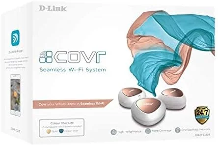 کیت وای فای مش هوشمند AC1200 کل خانه D-Link Covr، Wave2 MU-MIMO، هدایت هوشمند/توزیع بار، حالت روتر/AP/تقویت کننده (تشخیص خودکار)، (بسته 3 واحدی)، دوشاخه UK - DL-COVRC1203 کیت وای فای مش هوشمند AC1200 کل خانه D-Link Covr، Wave2 MU-MIMO، هدایت هوشمند/توزیع بار، حالت روتر/AP/تقویت کننده (تشخیص خودکار)، (بسته 3 واحدی)، دوشاخه UK - DL-COVRC1203
