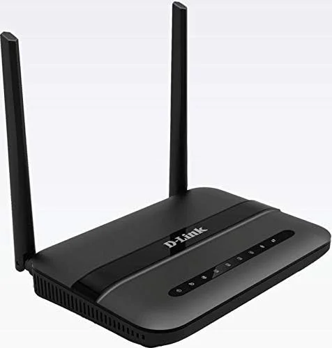 مودم روتر بی سیم N 300 ADSL2+ دی-لینک با 4 پورت DSL-124