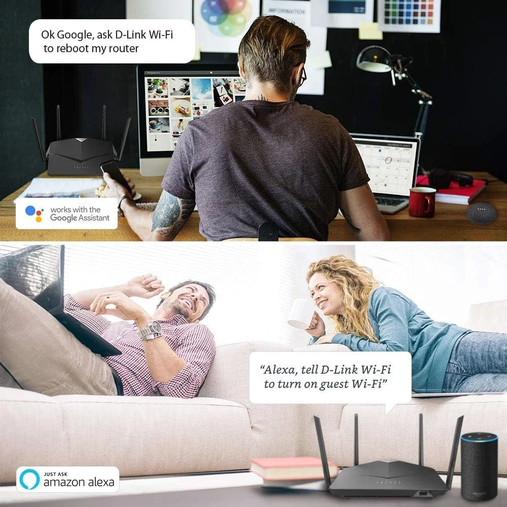 روتر وای فای دی-لینک AC2600، هوشمند، مش (DIR-2640) روتر وای فای دی-لینک AC2600، هوشمند، مش (DIR-2640)
