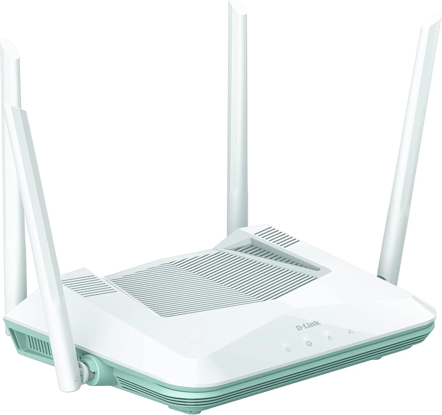 روتر هوشمند D-Link R32 EAGLE PRO AI AX3200 با بهینه ساز ترافیک/Wi-Fi مبتنی بر هوش مصنوعی، DFS، کنترل والدین مبتنی بر هوش مصنوعی، پورت های گیگابیتی، MU-MIMO، 1024 QAM، OFDMA، WPA3، قابلیت Mesh. سازگار با الکسا/دستیار گوگل