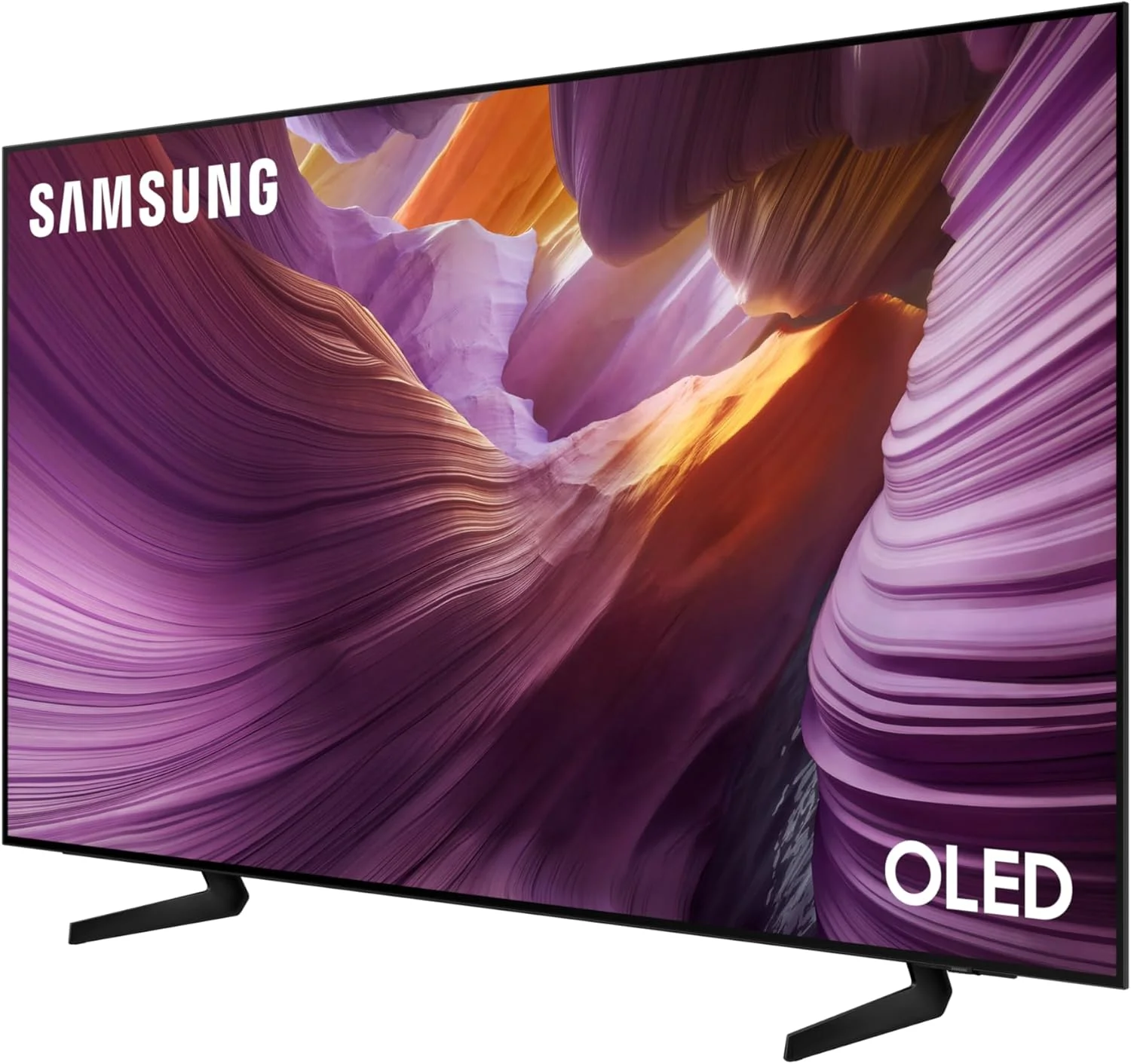 تلویزیون 65 اینچ OLED سامسونگ، مدل S85F، کیفیت 4K، پردازنده NQ4 AI Gen2، ارتقاء کیفیت تصویر 4K AI، OLED HDR، تایید شده توسط PANTONE، تلویزیون هوشمند Samsung Vision AI، مدل QA65S85FAEXZN (نسخه امارات متحده عربی - 2025)