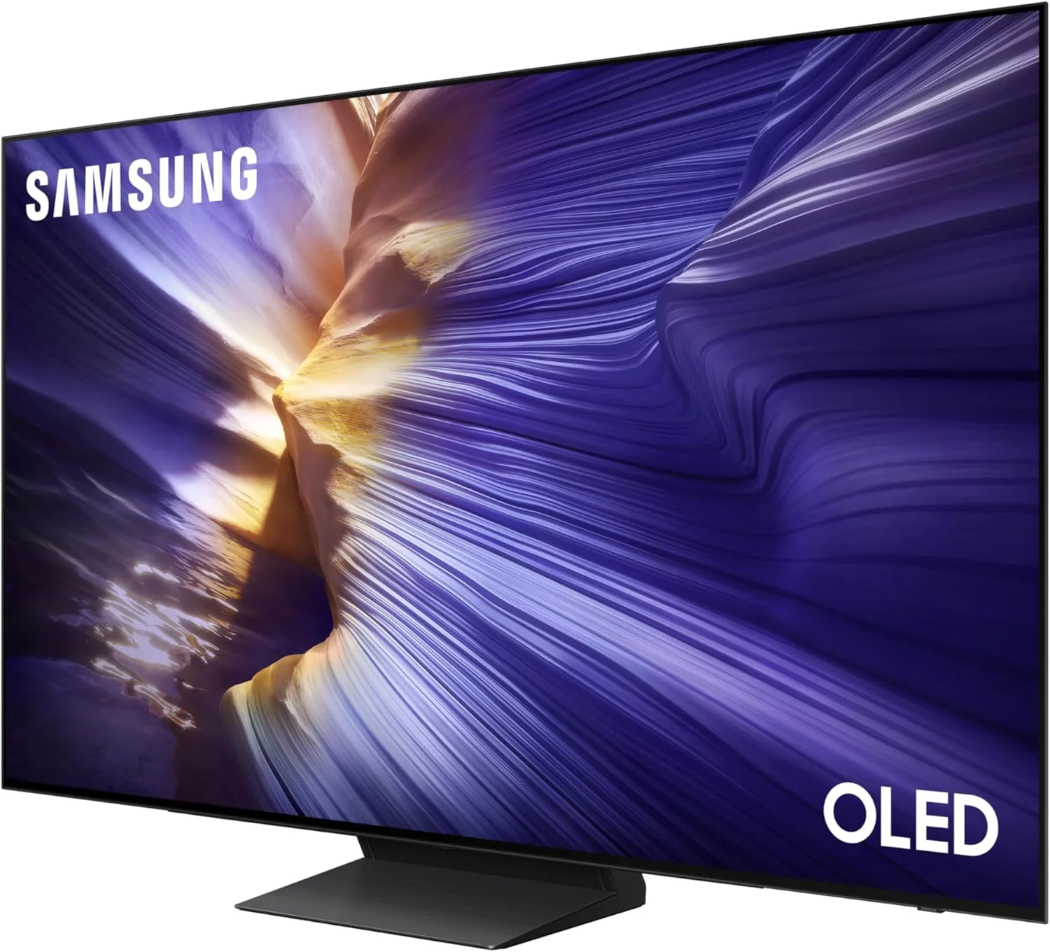 تلویزیون 55 اینچ OLED سامسونگ، S90F، 4K، پردازنده NQ4 AI Gen3، ارتقاء کیفیت تصویر 4K AI Pro، OLED HDR+، Motion Xcelerator 144Hz، تلویزیون هوشمند Samsung Vision AI، QA55S90FAUXZN (نسخه امارات متحده عربی - 2025)