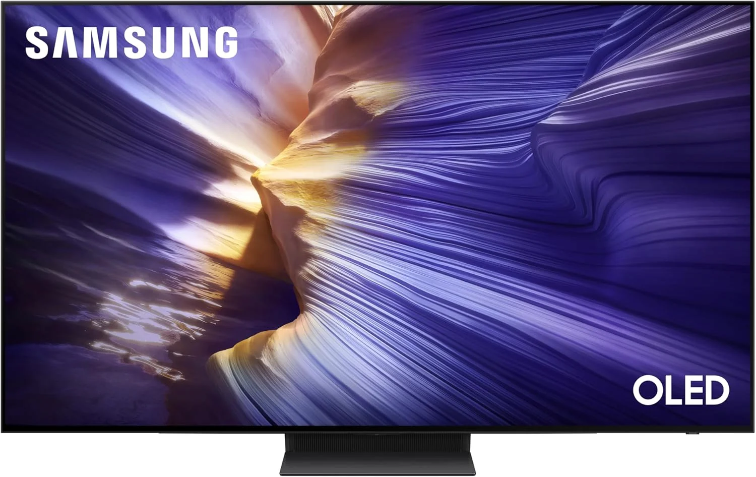 تلویزیون 65 اینچ OLED سامسونگ، مدل S90F، 4K، پردازنده NQ4 AI Gen3، ارتقاء کیفیت تصویر 4K AI Pro، OLED HDR+، Motion Xcelerator 144Hz، تلویزیون هوشمند Samsung Vision AI، QA65S90FAEXZN (نسخه امارات متحده عربی - 2025)