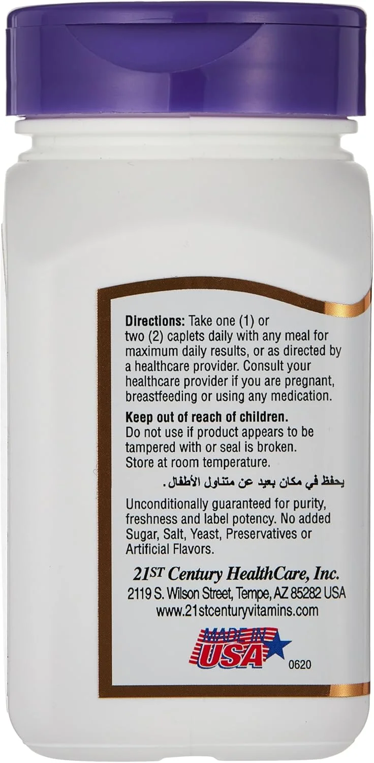 کپسول های مو، پوست و ناخن 21st Century، بسته 50 عددی کپسول های مو، پوست و ناخن 21st Century، بسته 50 عددی