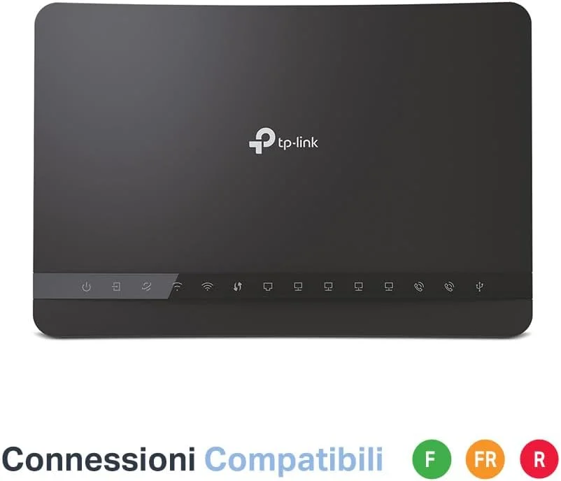 مودم روتر تی پی-لینک دو بانده گیگابیتی VoIP EVDSL مودم روتر تی پی-لینک دو بانده گیگابیتی VoIP EVDSL