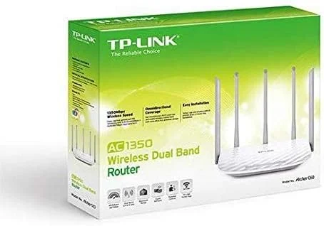 روتر بی سیم دو بانده TP-Link AC1350 مدل Archer C60