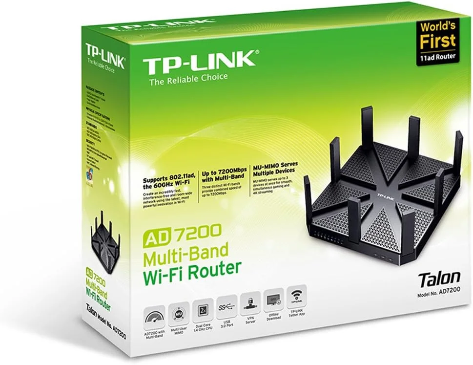 روتر وای فای چند بانده TP-Link Talon AD7200 روتر وای فای چند بانده TP-Link Talon AD7200