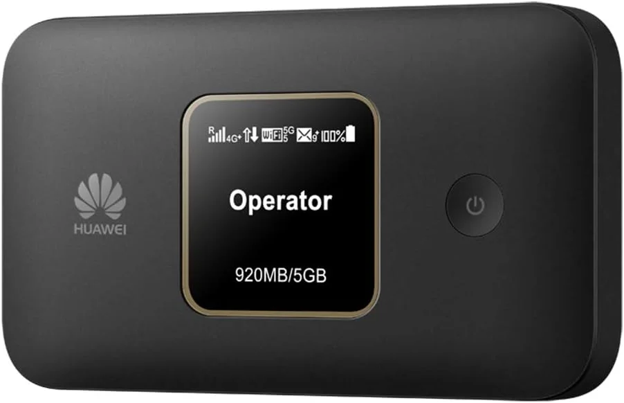 مودم همراه 4G LTE هواوی E5785Lh-22c با سرعت 300 مگابیت بر ثانیه (4G LTE در اروپا، آسیا، خاورمیانه، آفریقا و 3G در سطح جهانی. 12 ساعت کارکرد، محصول OEM اصلی) (مشکی)