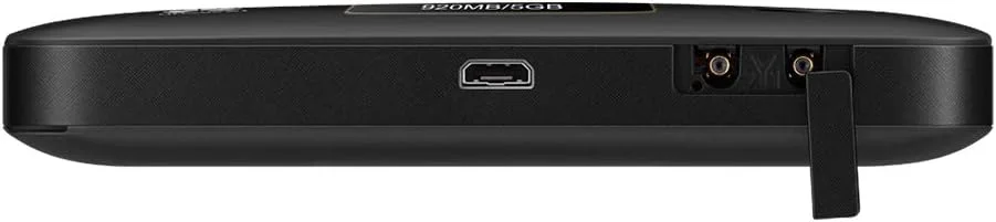 مودم همراه 4G LTE هواوی E5785Lh-22c با سرعت 300 مگابیت بر ثانیه (4G LTE در اروپا، آسیا، خاورمیانه، آفریقا و 3G در سطح جهانی. 12 ساعت کارکرد، محصول OEM اصلی) (مشکی)