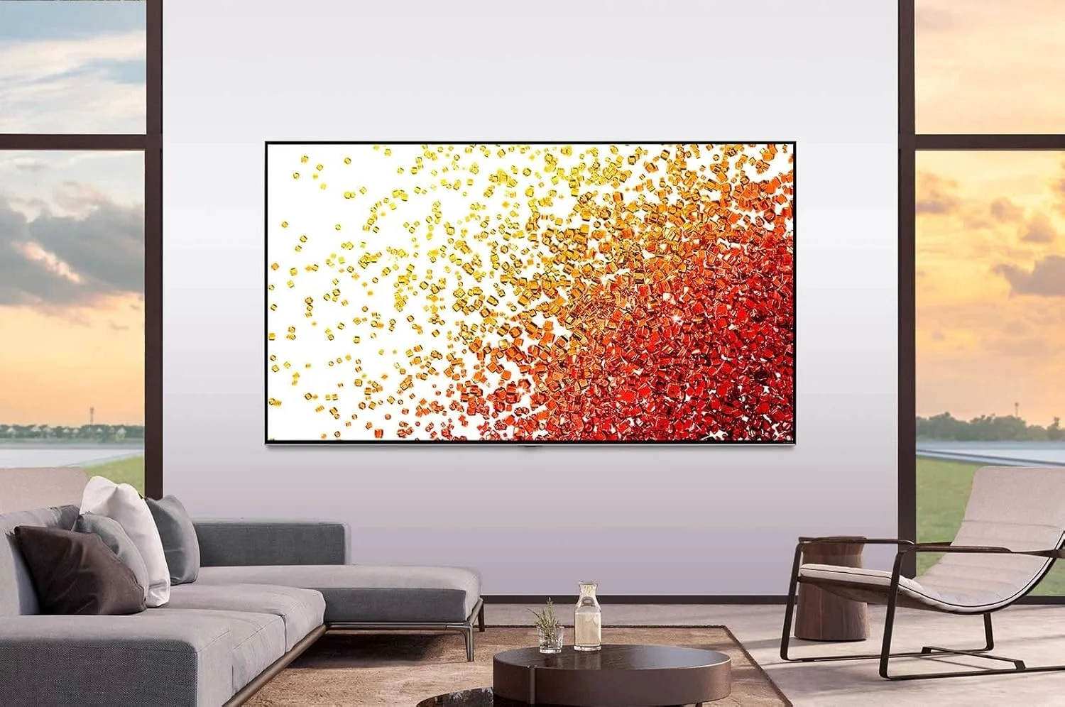 تلویزیون 75 اینچ ال جی NanoCell سری Nano90 با طراحی سینمایی، کیفیت 4K HDR، سیستم عامل WebOS هوشمند با هوش مصنوعی ThinQ و نور پس زمینه Full Array Dimming تلویزیون 75 اینچ ال جی NanoCell سری Nano90 با طراحی سینمایی، کیفیت 4K HDR، سیستم عامل WebOS هوشمند با هوش مصنوعی ThinQ و نور پس زمینه Full Array Dimming