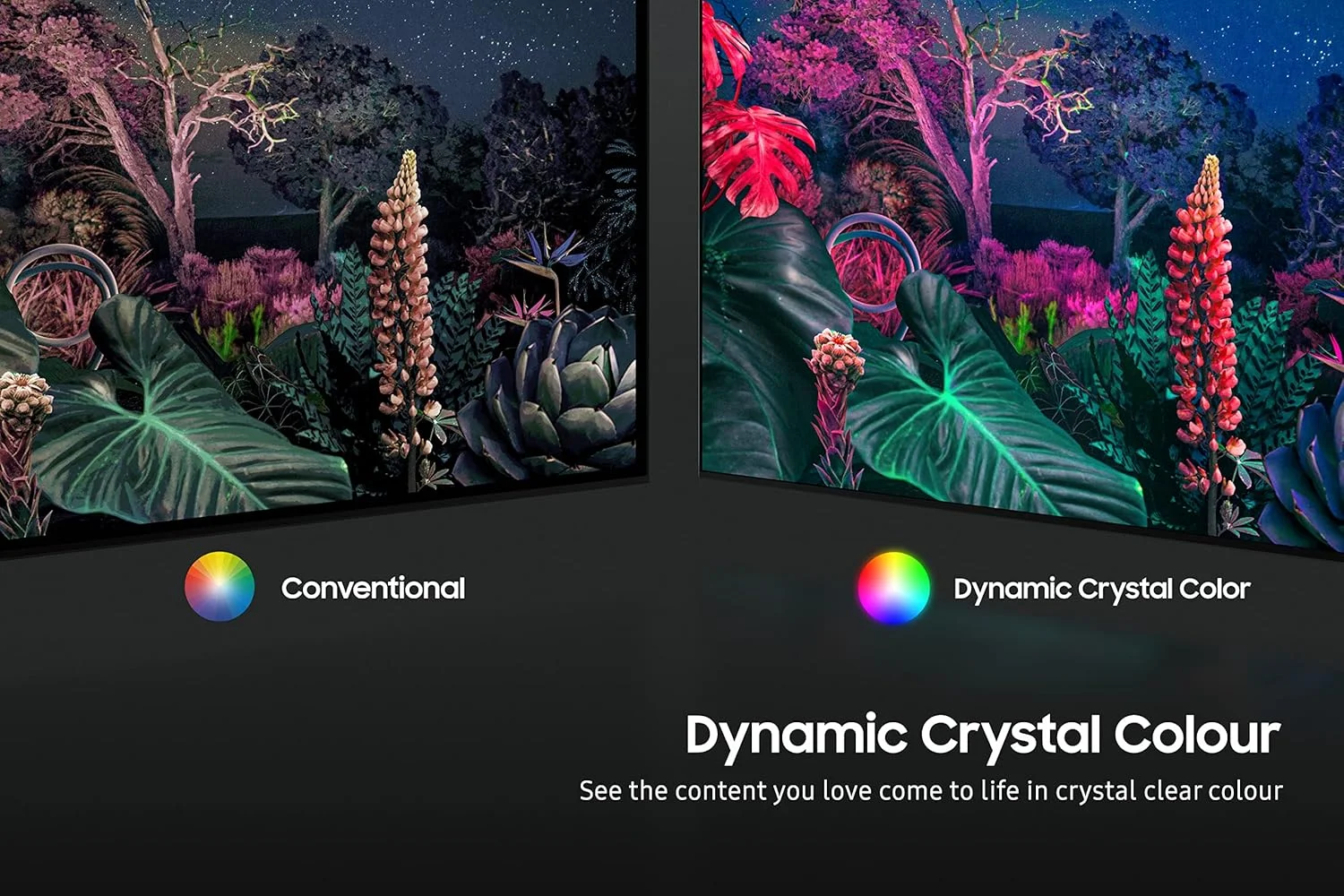 تلویزیون هوشمند 85 اینچی سامسونگ UHD Crystal 4K مدل 85BU8000 نسخه بین المللی (بازسازی شده)