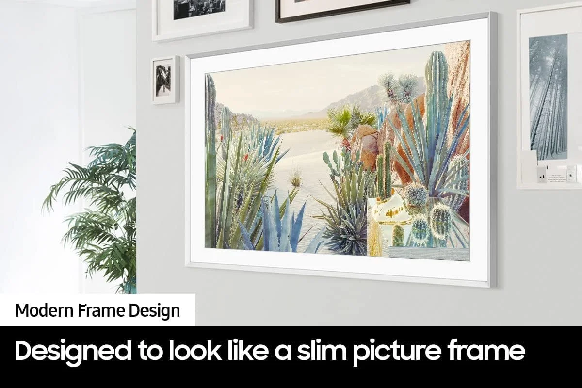 تلویزیون هوشمند 85 اینچی سامسونگ QLED 4K LS03B سری The Frame Quantum HDR با حالت هنری ضد انعکاس و پایه دیواری باریک - نسخه بین المللی 2022 85LS03B تلویزیون هوشمند 85 اینچی سامسونگ QLED 4K LS03B سری The Frame Quantum HDR با حالت هنری ضد انعکاس و پایه دیواری باریک - نسخه بین المللی 2022 85LS03B