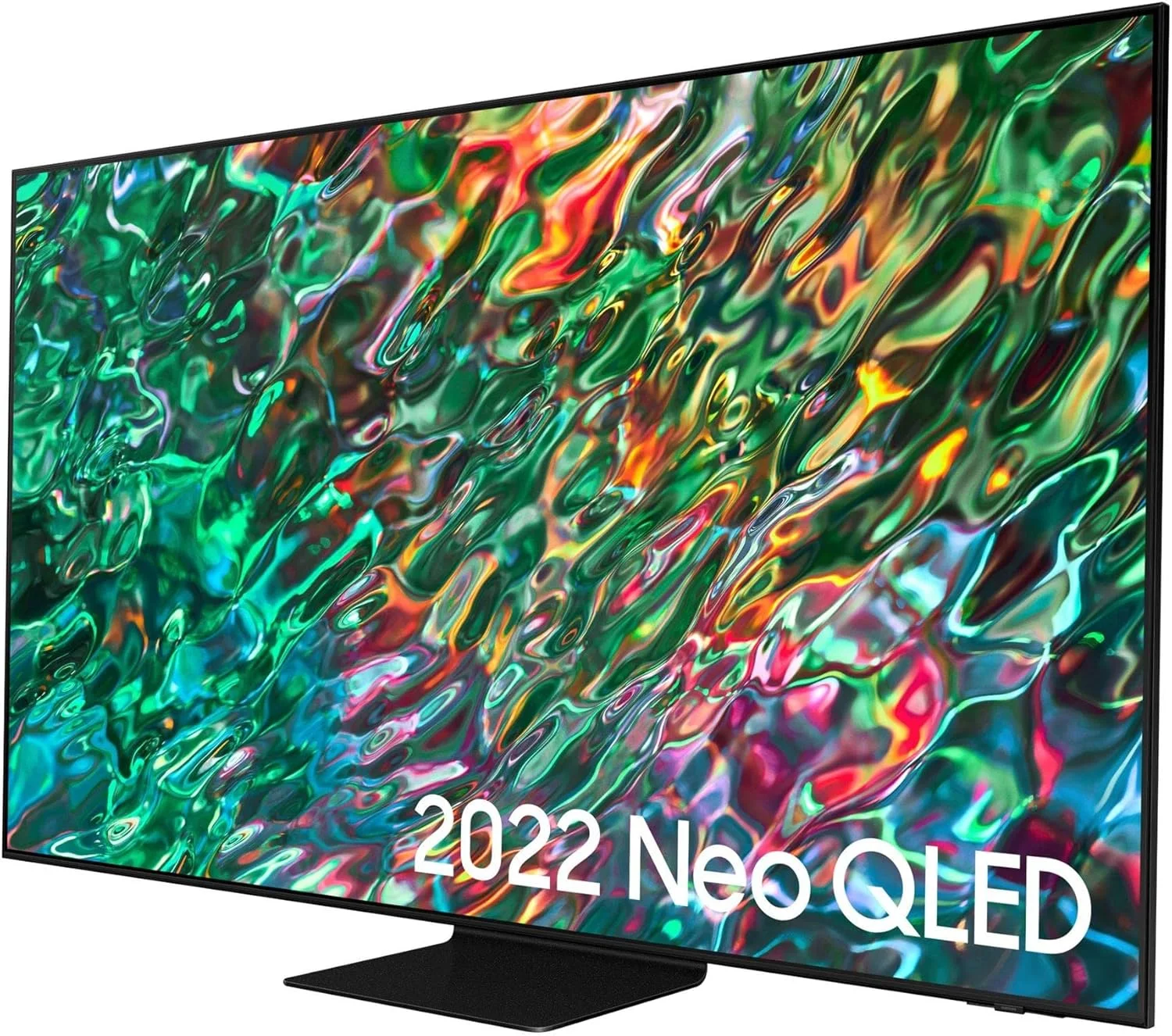 تلویزیون هوشمند 75 اینچ سامسونگ QN90B Neo QLED 4K (مدل 2022) - پردازنده کوانتومی عصبی 4K با صفحه نمایش ضد انعکاس، صدای فراگیر Dolby Atmos و Alexa داخلی، حجم رنگ 100% و حالت بازی فوق عریض