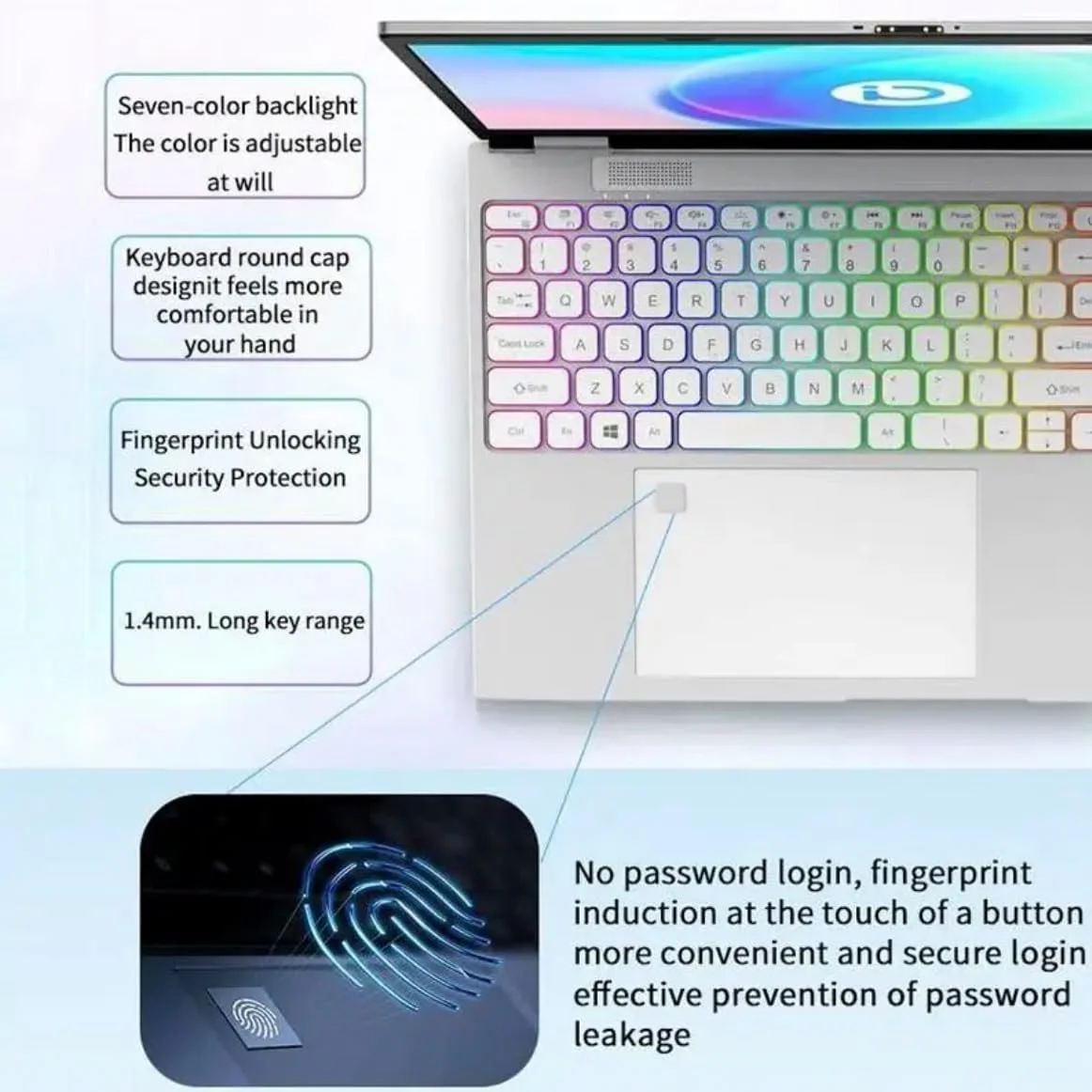 لپ تاپ دو صفحه نمایش 15.6 اینچی، 16 گیگابایت رم + 512 SSD، پردازنده چهار هسته ای Intel N100، صفحه نمایش IPS 1920x1080، صفحه نمایش لمسی ثانویه 7 اینچی، صفحه کلید با نور پس زمینه، WiFi 6 لپ تاپ دو صفحه نمایش 15.6 اینچی، 16 گیگابایت رم + 512 SSD، پردازنده چهار هسته ای Intel N100، صفحه نمایش IPS 1920x1080، صفحه نمایش لمسی ثانویه 7 اینچی، صفحه کلید با نور پس زمینه، WiFi 6