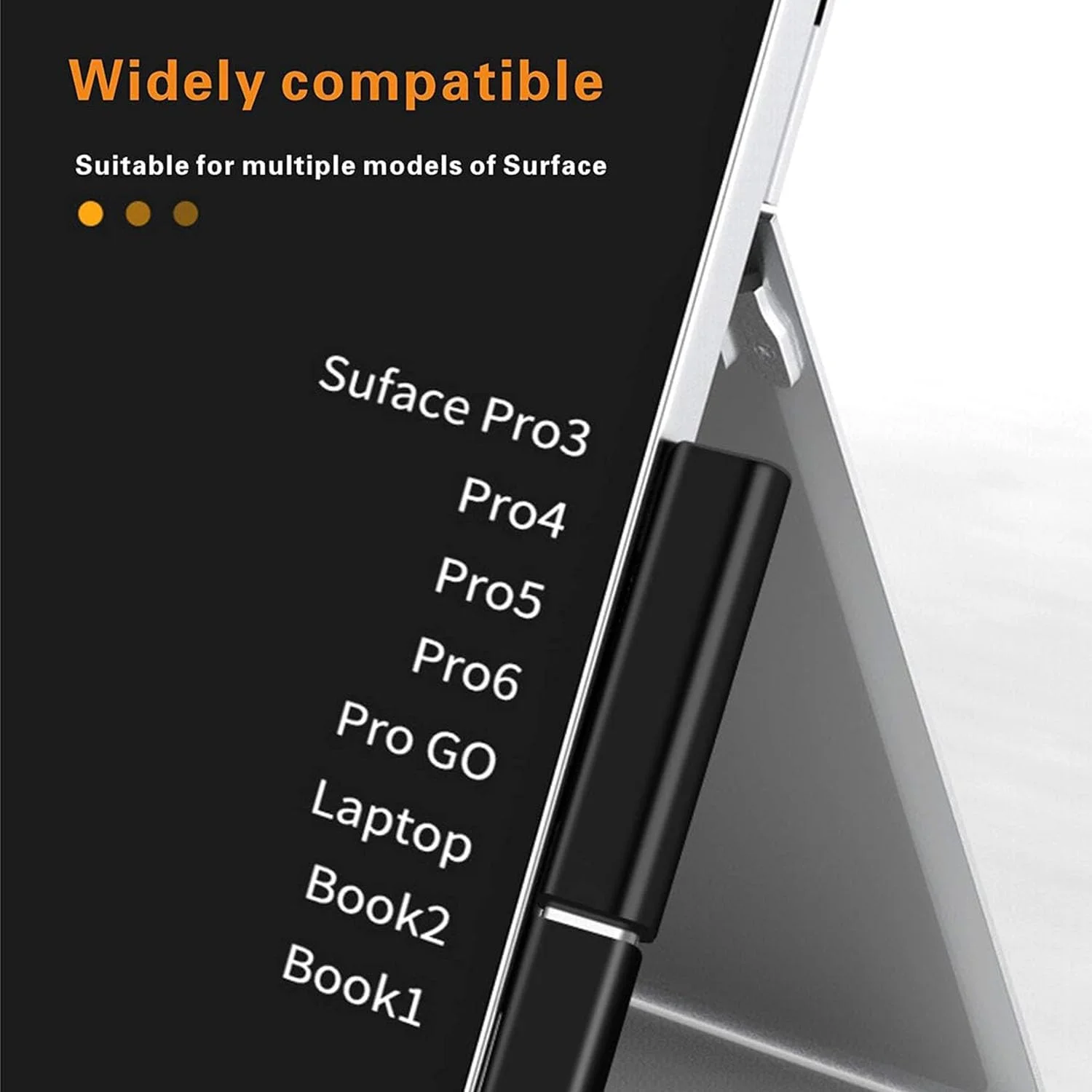 آداپتور مغناطیسی تبدیل Surface Connect به USB-C آپوتوئه، سازگار با Microsoft Surface Pro 3/4/5/6 Pro GO Laptop Book 1/2 (دو عدد)