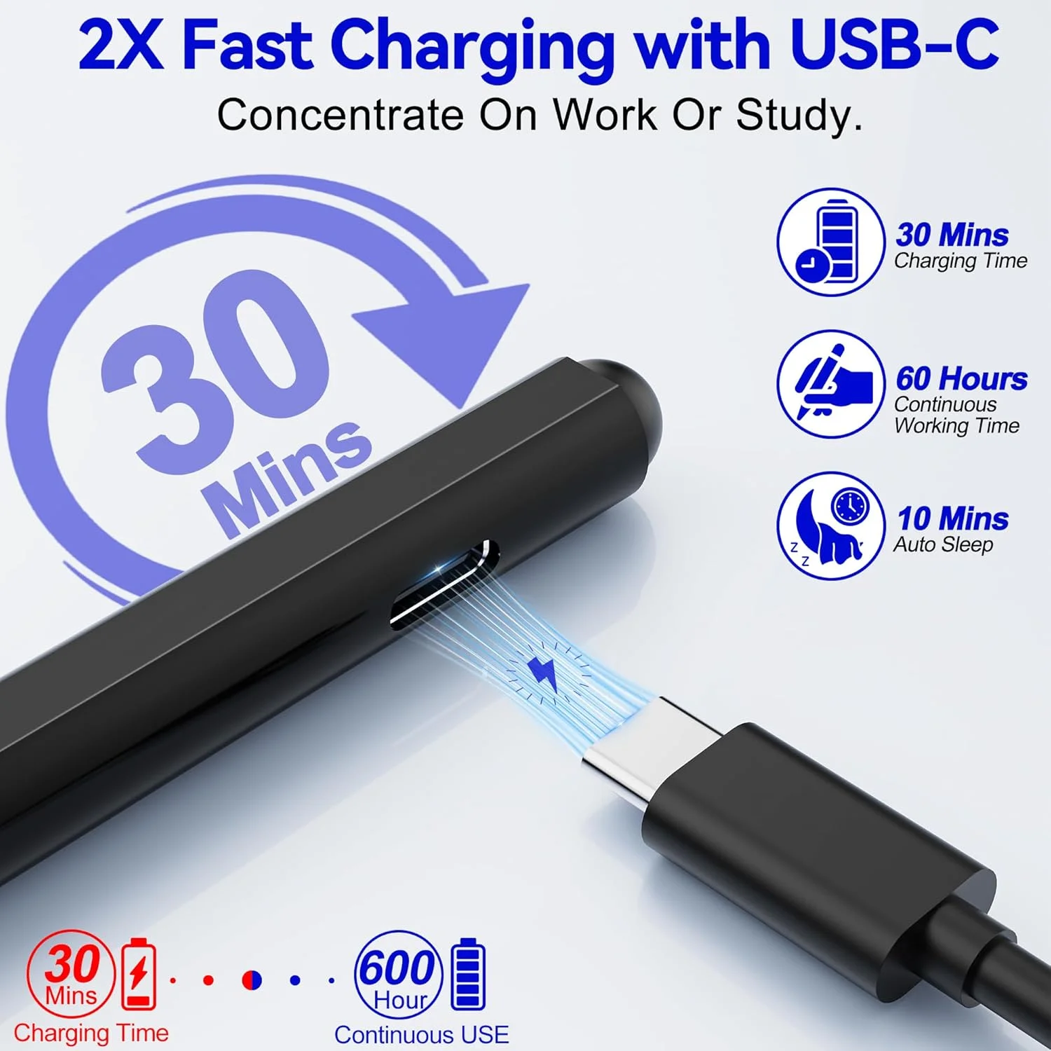 قلم مایکروسافت سرفیس - قلم استایلوس سرفیس پرو برای سرفیس پرو 11/9/10/8/X/7/6/5/4/3، شارژ سریع USB-C، قلم سرفیس پرو 11 Copilot برای سرفیس گو 2/3/4/بوک/لپتاپ/استودیو قلم مایکروسافت سرفیس - قلم استایلوس سرفیس پرو برای سرفیس پرو 11/9/10/8/X/7/6/5/4/3، شارژ سریع USB-C، قلم سرفیس پرو 11 Copilot برای سرفیس گو 2/3/4/بوک/لپتاپ/استودیو