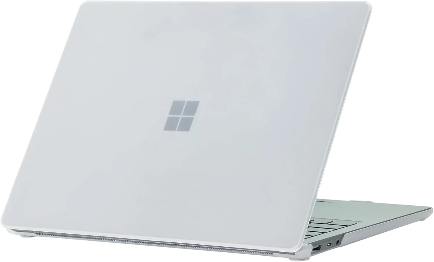 کاور محافظ سخت eWINNER مناسب برای لپ تاپ 15 اینچی Microsoft Surface Laptop 5 4 3 با کیبورد فلزی مدل های 1872/1873/1953/1979 (سفید مات)