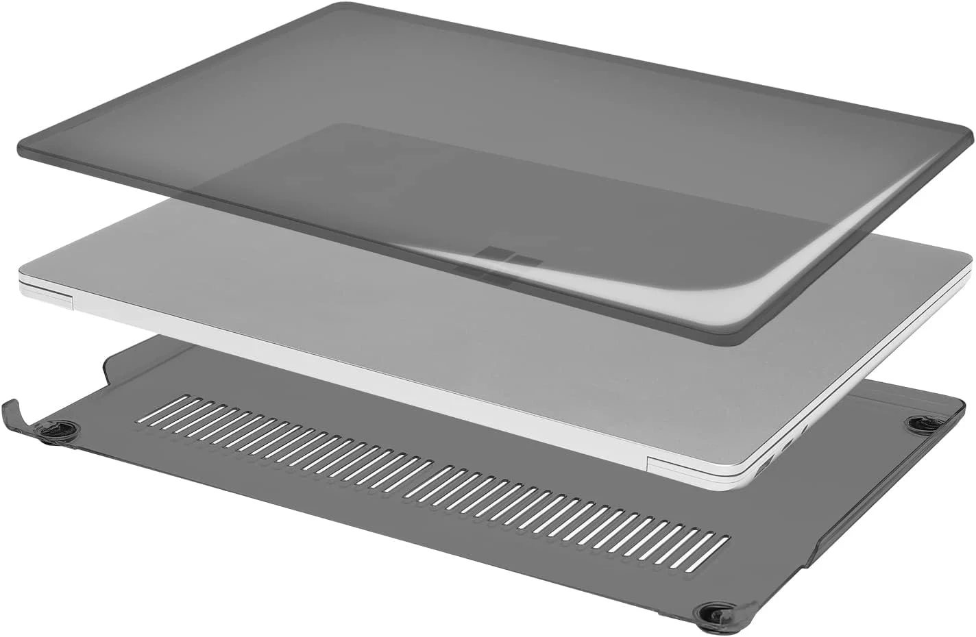 کاور محافظ لپ تاپ eWINNER سازگار با لپ تاپ 13.5 اینچی Microsoft Surface Laptop 5/4/3 مدل 2022 2021 2019 با کیبورد فلزی (مدل: 1951/1868) - کاور محافظ باریک و سخت (مشکی کریستالی) کاور محافظ لپ تاپ eWINNER سازگار با لپ تاپ 13.5 اینچی Microsoft Surface Laptop 5/4/3 مدل 2022 2021 2019 با کیبورد فلزی (مدل: 1951/1868) - کاور محافظ باریک و سخت (مشکی کریستالی)