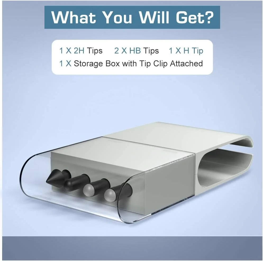 ست نوک قلم Excefore برای قلم Surface، کیت جایگزین نوک 2H H HB B برای Microsoft Surface Pro 9 8 7 6 5 4 Series/Surface Book 1 2 / New Surface Pro/Surface Go/Surface Laptop Touch Stylus Pen ست نوک قلم Excefore برای قلم Surface، کیت جایگزین نوک 2H H HB B برای Microsoft Surface Pro 9 8 7 6 5 4 Series/Surface Book 1 2 / New Surface Pro/Surface Go/Surface Laptop Touch Stylus Pen