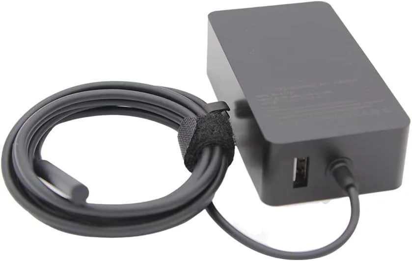 شارژر 44 واتی برای مایکروسافت سرفیس پرو 6، 7، 4، 3، ایکس مدل 1800 1625 - آداپتور لپ تاپ 15 ولت 2.58 آمپر با کابل دوشاخه UK شارژر 44 واتی برای مایکروسافت سرفیس پرو 6، 7، 4، 3، ایکس مدل 1800 1625 - آداپتور لپ تاپ 15 ولت 2.58 آمپر با کابل دوشاخه UK