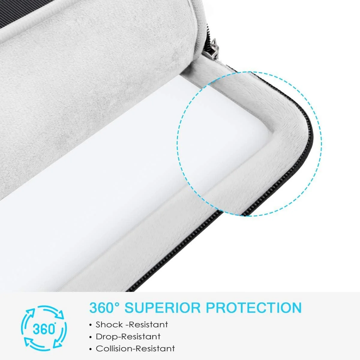 کیف محافظ لپ تاپ 360 درجه Lacdo برای مک بوک پرو 14 اینچی M5/M4/M3/M2/M1 Pro Max A3434 A3112 A3401 A3185 A2918 A2992 2025-2021، کیف کامپیوتر 13.8 اینچی Surface Laptop 7th Copilot+PC، مشکی کیف محافظ لپ تاپ 360 درجه Lacdo برای مک بوک پرو 14 اینچی M5/M4/M3/M2/M1 Pro Max A3434 A3112 A3401 A3185 A2918 A2992 2025-2021، کیف کامپیوتر 13.8 اینچی Surface Laptop 7th Copilot+PC، مشکی