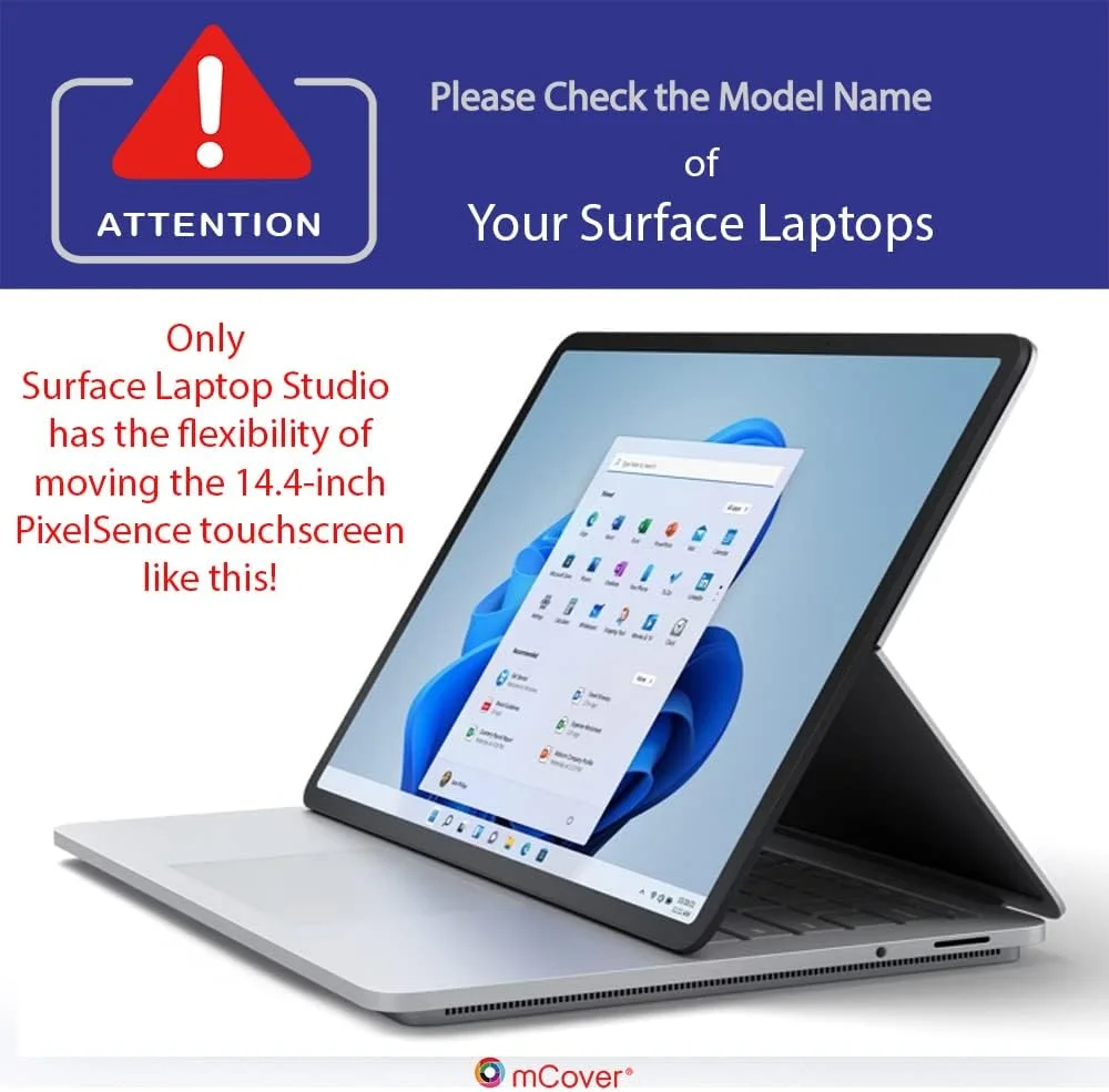کاور محافظ mCover سازگار با لپتاپ استودیو ۱۴.۴ اینچی Microsoft Surface مدل ۲۰۲۱-۲۰۲۳ - آبی کاور محافظ mCover سازگار با لپتاپ استودیو ۱۴.۴ اینچی Microsoft Surface مدل ۲۰۲۱-۲۰۲۳ - آبی
