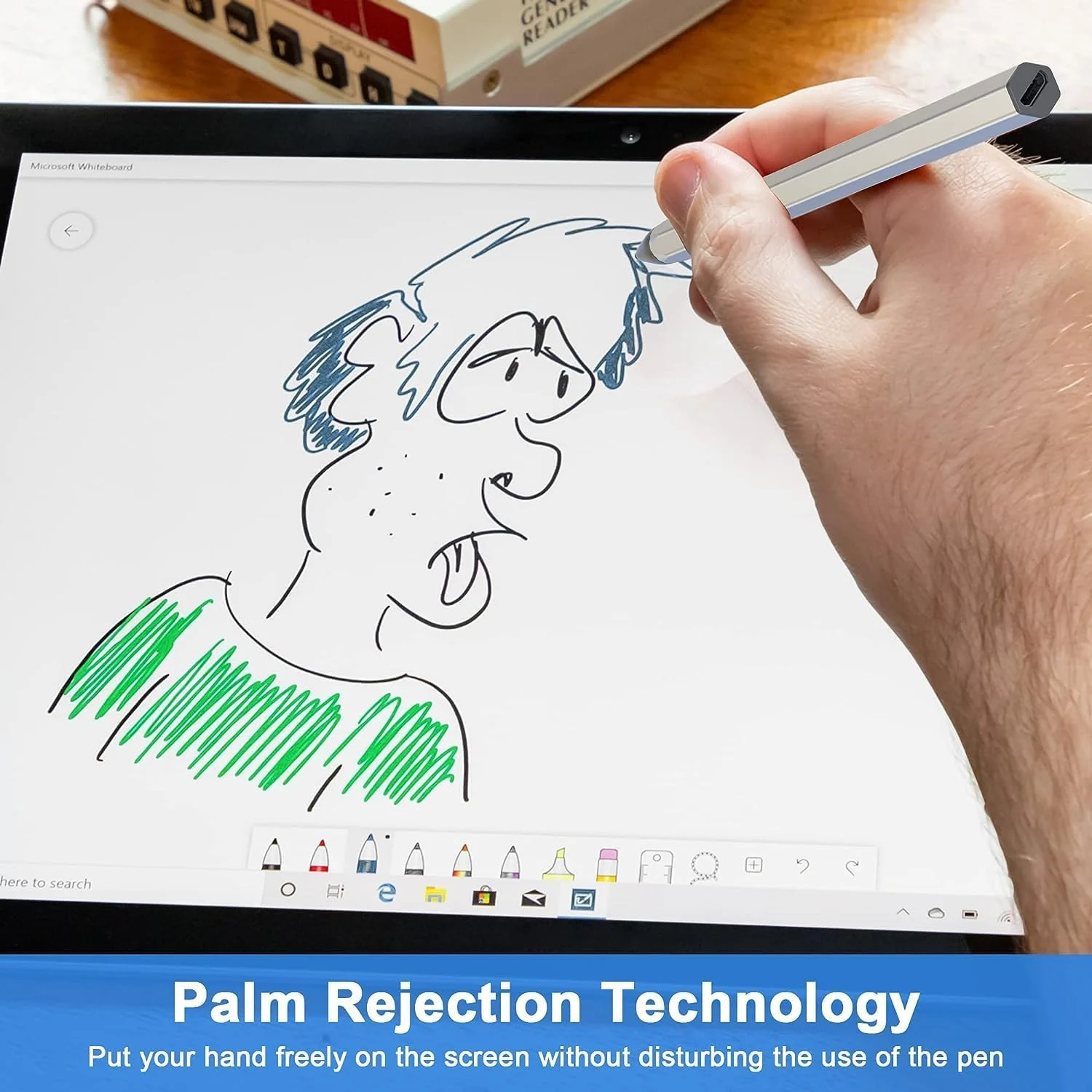 قلم لمسی، مناسب برای مایکروسافت سرفیس پرو 9/8/X/7/6/5/4، سرفیس گو، سرفیس بوک، سرفیس لپ تاپ، سرفیس استودیو، جذب مغناطیسی، جلوگیری از لمس ناخواسته، 4096 سطح فشار، مناسب برای HP، ایسوس (همراه با 2 نوک) قلم لمسی، مناسب برای مایکروسافت سرفیس پرو 9/8/X/7/6/5/4، سرفیس گو، سرفیس بوک، سرفیس لپ تاپ، سرفیس استودیو، جذب مغناطیسی، جلوگیری از لمس ناخواسته، 4096 سطح فشار، مناسب برای HP، ایسوس (همراه با 2 نوک)