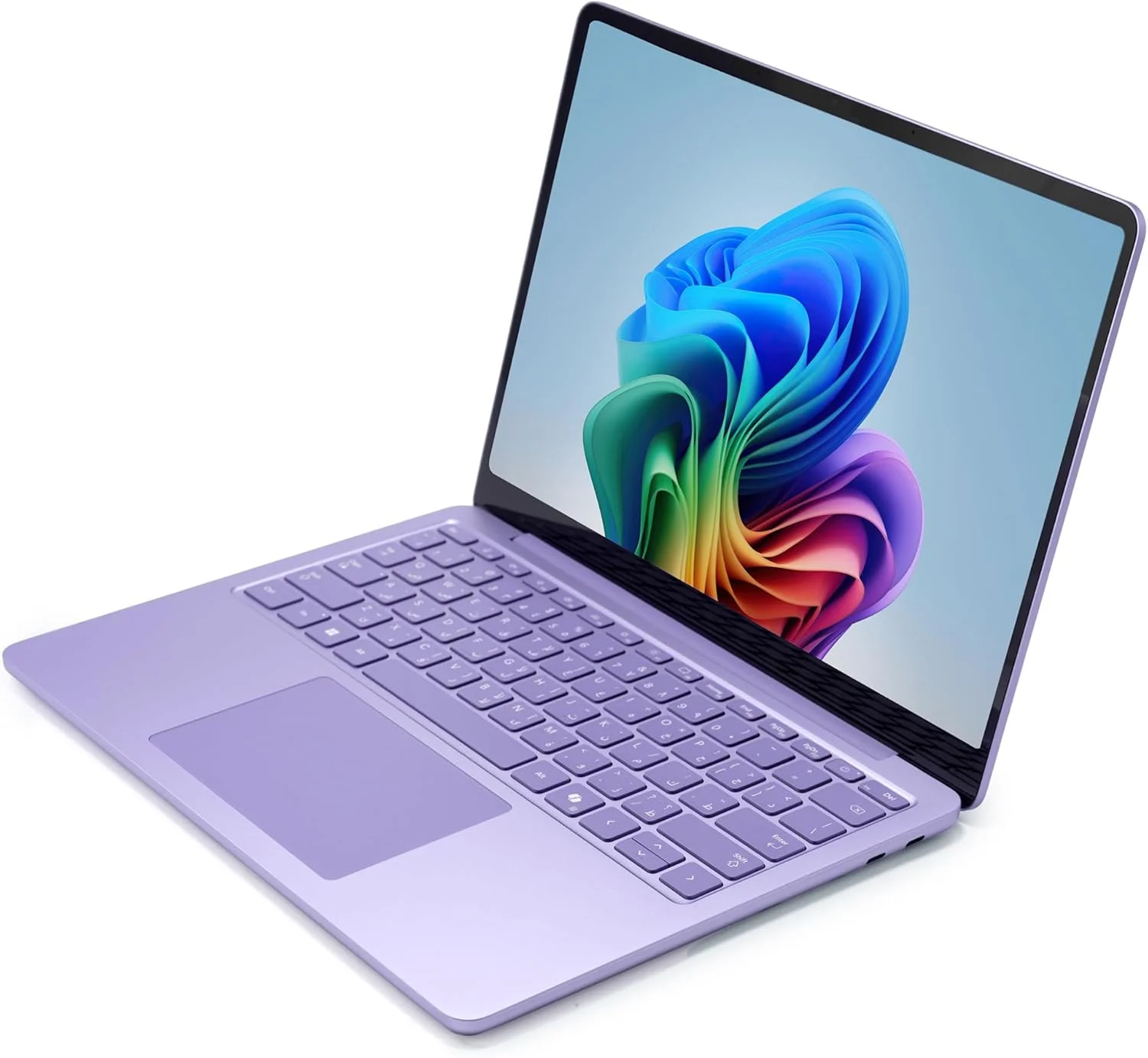 لپ تاپ مایکروسافت سرفیس | Copilot+ PC | صفحه لمسی 13 اینچی LCD | Snapdragon X Plus | حافظه 16 گیگابایتی | فضای ذخیره سازی 512 گیگابایتی | جدیدترین مدل | بنفش