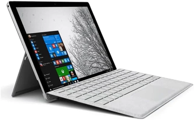 تبلت مایکروسافت سرفیس پرو 5، لپ تاپ لمسی 12.3 اینچی با کیبورد دارای نور پس زمینه، صفحه نمایش 2K (2736x1824)، پردازنده Core i5-7300U، رم 8 گیگابایت، حافظه SSD 256 گیگابایت، USB 3.0، DisplayPort، WiFi، BT ویندوز 10 پرو (بازسازی شده) تبلت مایکروسافت سرفیس پرو 5، لپ تاپ لمسی 12.3 اینچی با کیبورد دارای نور پس زمینه، صفحه نمایش 2K (2736x1824)، پردازنده Core i5-7300U، رم 8 گیگابایت، حافظه SSD 256 گیگابایت، USB 3.0، DisplayPort، WiFi، BT ویندوز 10 پرو (بازسازی شده)