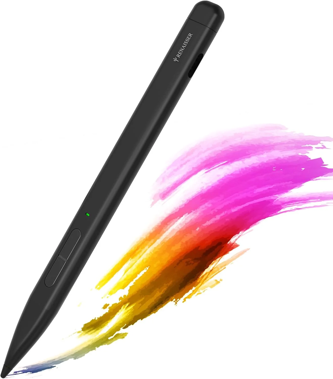 قلم باریک 2 RENAISSER برای مایکروسافت سرفیس، مناسب برای کیبورد سرفیس پرو، ساخت تایوان، نوک قلم دو منظوره صفحه نمایش-کاغذ، 4096 سطح حساسیت فشار، MPP 2.0، میانبرهای بلوتوث قلم باریک 2 RENAISSER برای مایکروسافت سرفیس، مناسب برای کیبورد سرفیس پرو، ساخت تایوان، نوک قلم دو منظوره صفحه نمایش-کاغذ، 4096 سطح حساسیت فشار، MPP 2.0، میانبرهای بلوتوث