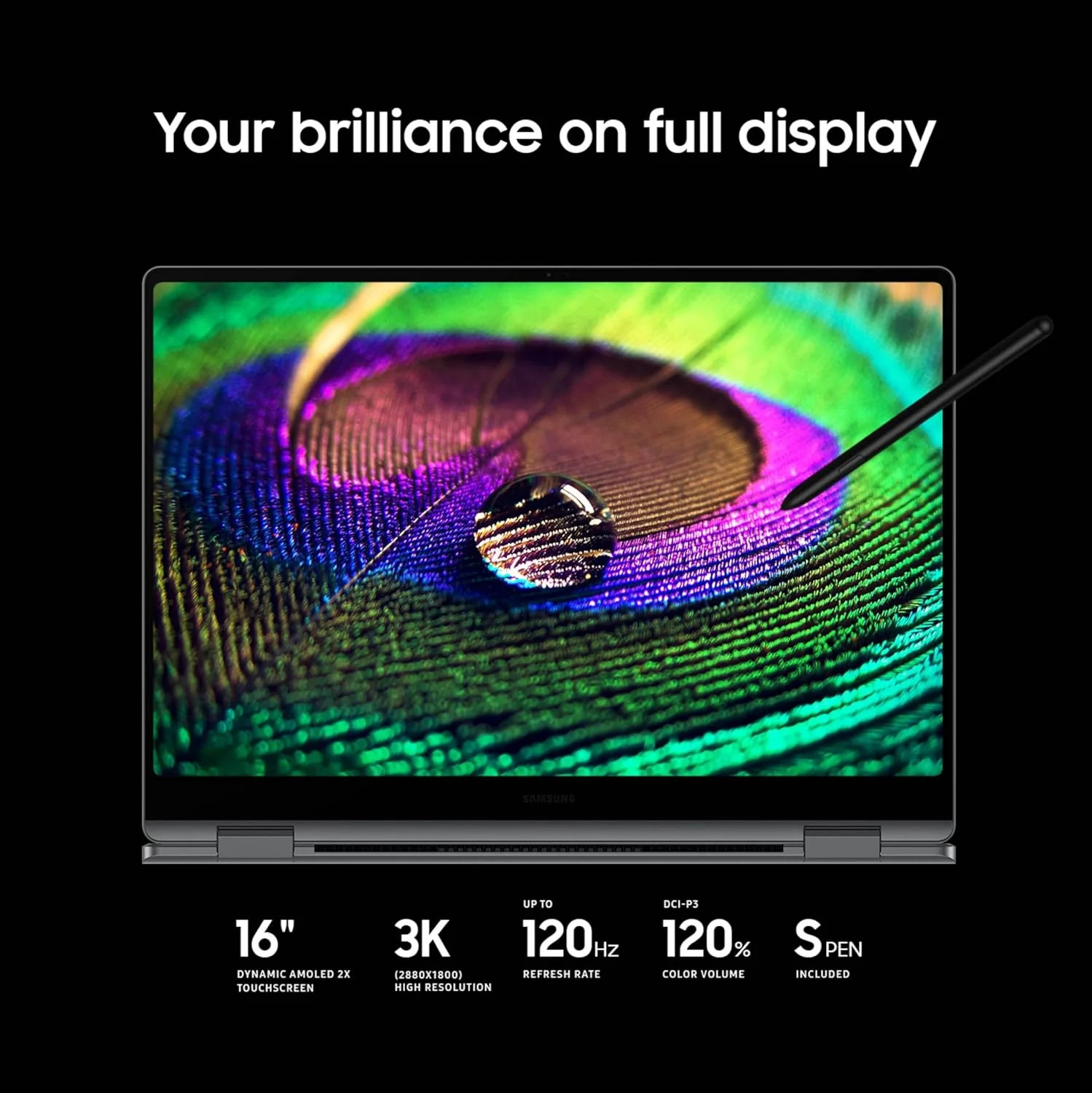 لپ تاپ تجاری سامسونگ Galaxy Book5 Pro 360 Copilot+ PC، سایز 16 اینچ، مجهز به هوش مصنوعی، ویندوز 11 پرو، پردازنده Intel Core Ultra 7 256V، صفحه نمایش لمسی 3K AMOLED، رم 16 گیگابایت / حافظه 512 گیگابایت، نرخ نوسازی 120 هرتز، مدل 2025، NP964QHA-KG1US، خاکستری لپ تاپ تجاری سامسونگ Galaxy Book5 Pro 360 Copilot+ PC، سایز 16 اینچ، مجهز به هوش مصنوعی، ویندوز 11 پرو، پردازنده Intel Core Ultra 7 256V، صفحه نمایش لمسی 3K AMOLED، رم 16 گیگابایت / حافظه 512 گیگابایت، نرخ نوسازی 120 هرتز، مدل 2025، NP964QHA-KG1US، خاکستری