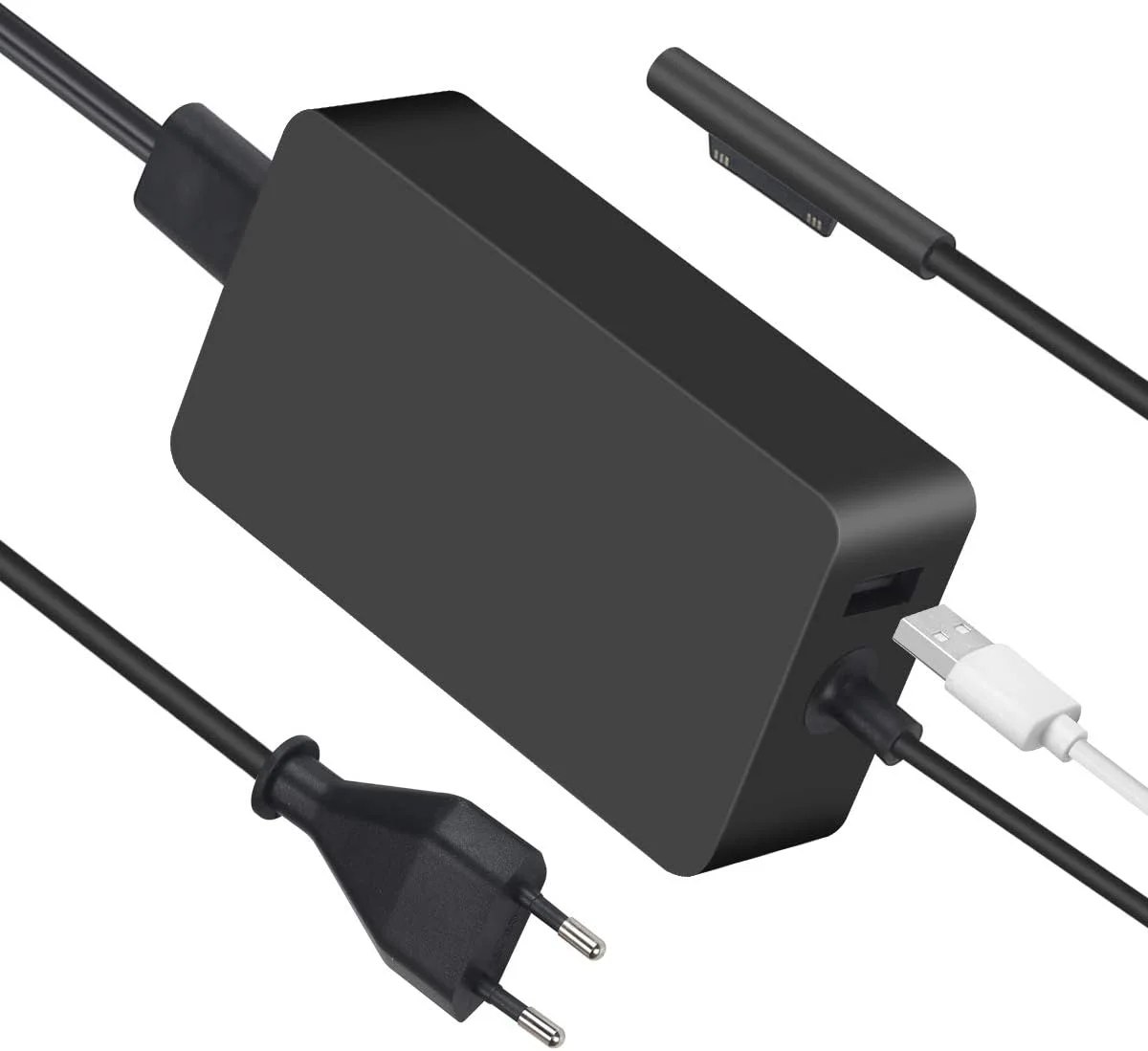 شارژر 65 واتی سرفیس پرو سازگار با Microsoft Surface Pro 10 9 8 7 6 5 4 3، Surface Laptop / Studio/Go 7 6 5 4 3 2 1، Surface Go 4 3 2 1، Surface Book تبلت، نوت بوک، آداپتور برق شارژر 65 واتی سرفیس پرو سازگار با Microsoft Surface Pro 10 9 8 7 6 5 4 3، Surface Laptop / Studio/Go 7 6 5 4 3 2 1، Surface Go 4 3 2 1، Surface Book تبلت، نوت بوک، آداپتور برق