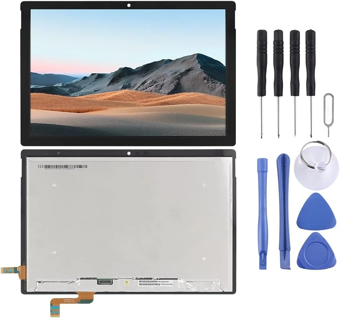 صفحه نمایش ال سی دی 3240x2160 مدل ZCLINXHEFSDSS برای مایکروسافت سرفیس بوک 3 15 اینچی LP150QD1-SPA1 به همراه تاچ دیجیتایزر اسمبل کامل (مشکی)