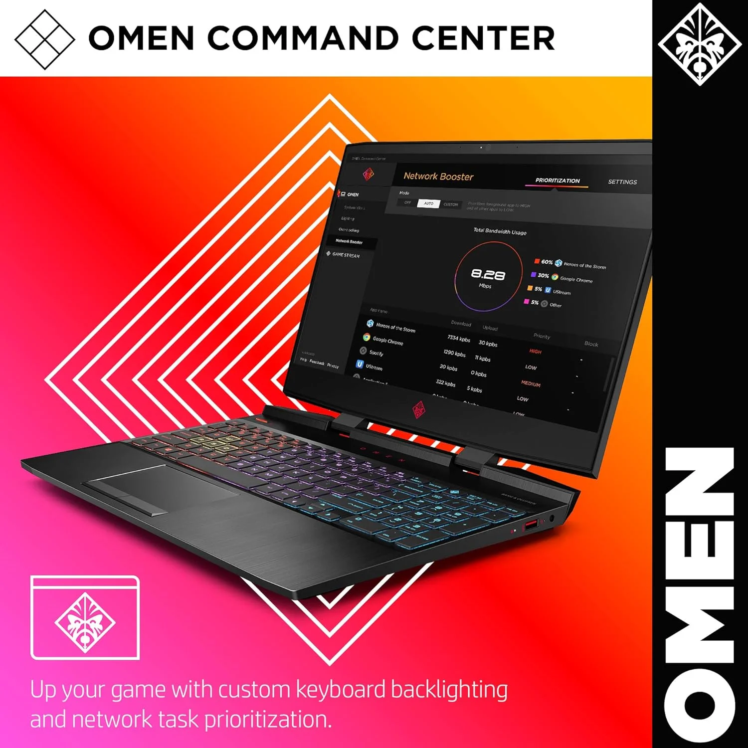 لپ تاپ گیمینگ 15 اینچی HP OMEN مدل 2019، پردازنده نسل نهم Intel i7-9750H، کارت گرافیک NVIDIA GeForce RTX 2070 با Max-Q (8 گیگابایت)، 16 گیگابایت رم، 512 گیگابایت حافظه SSD، آماده واقعیت مجازی، Windows 10 Home (15-dc1060nr، مشکی سایه)