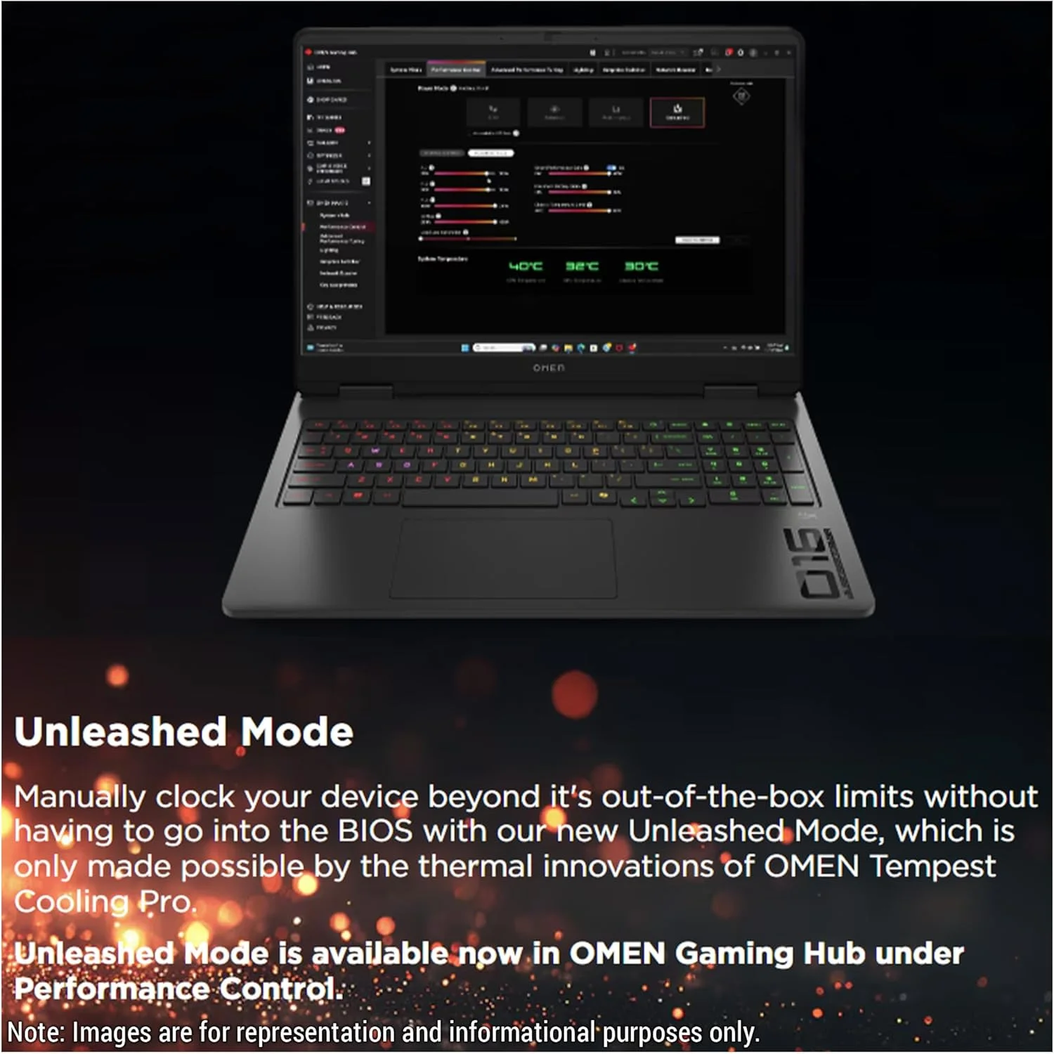 لپ تاپ گیمینگ HP OMEN 16، پردازنده Intel Ultra 9-285H، رم 64 گیگابایتی DDR5، حافظه SSD 4 ترابایتی PCIe، نمایشگر 16 اینچی WQXGA (2560x1600) 240 هرتز، کارت گرافیک Nvidia G-Force RTX 5070، کیبورد با نور پس زمینه RGB، ویندوز 11 پرو، مشکی سایه