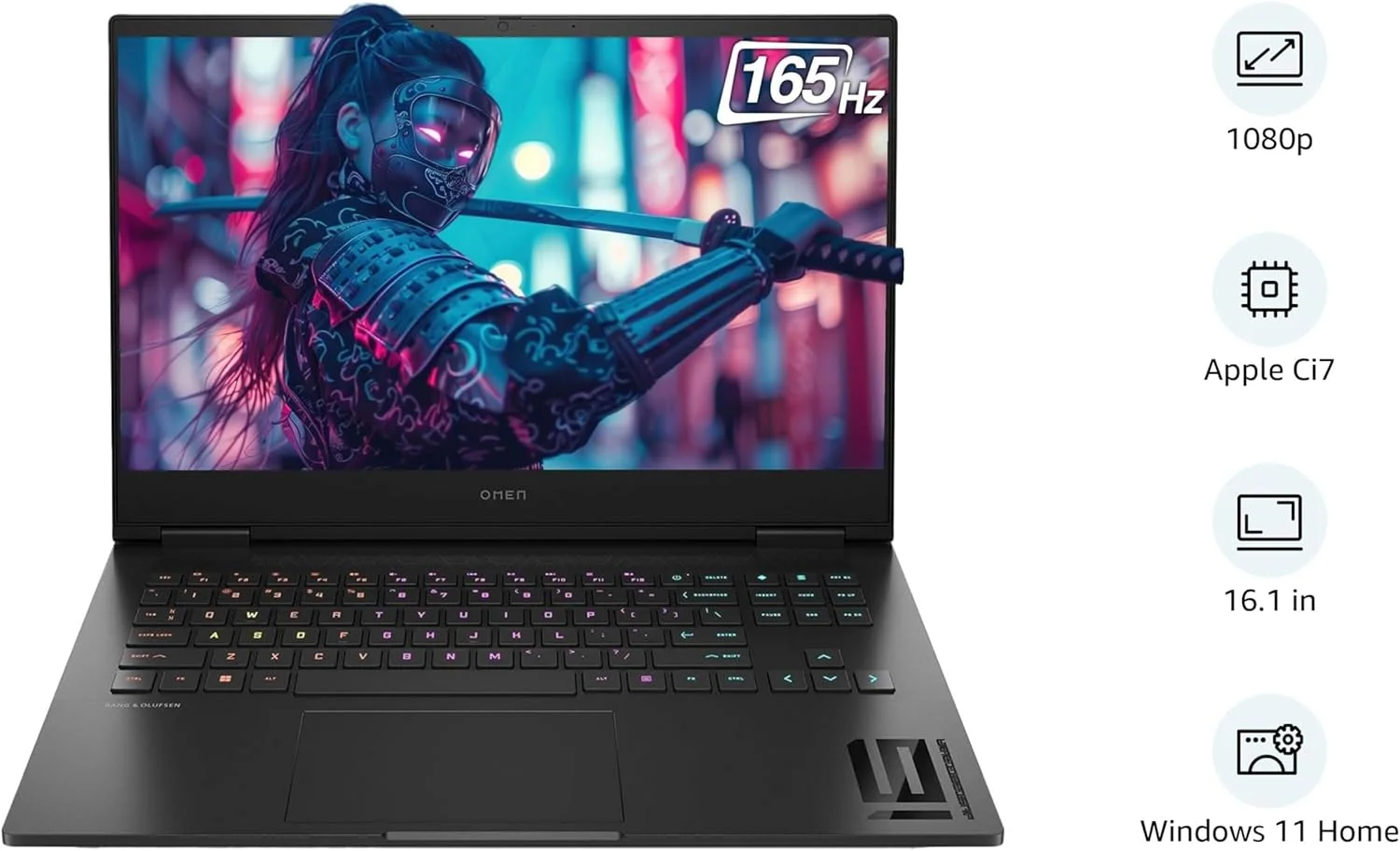 لپ تاپ گیمینگ HP OMEN، پردازنده Intel i7-13620H، رم 64 گیگابایت DDR5، حافظه SSD 2 ترابایت PCIe، صفحه نمایش 16.1 اینچ FHD (1920X1080)، کارت گرافیک Nvidia G-Force RTX 4060، ویندوز 11 Home لپ تاپ گیمینگ HP OMEN، پردازنده Intel i7-13620H، رم 64 گیگابایت DDR5، حافظه SSD 2 ترابایت PCIe، صفحه نمایش 16.1 اینچ FHD (1920X1080)، کارت گرافیک Nvidia G-Force RTX 4060، ویندوز 11 Home