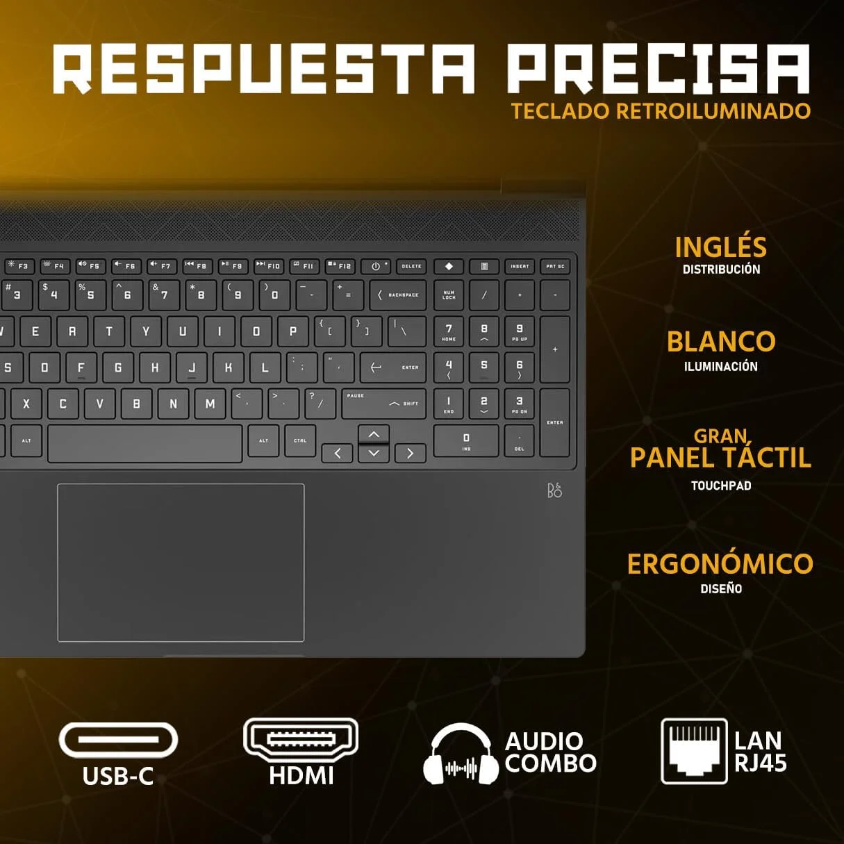 لپ تاپ گیمینگ HP Victus 15.6 اینچی FHD LED 144 هرتز - نقره ای میکا - AMD Ryzen 7 7445HS (تا 4.7 گیگاهرتز) NVIDIA GeForce RTX 4050 6GB GDDR6; 16GB DDR5-5600 RAM; 512GB NVMe M.2 SSD; Wi-Fi 6E; Windows 11 Home