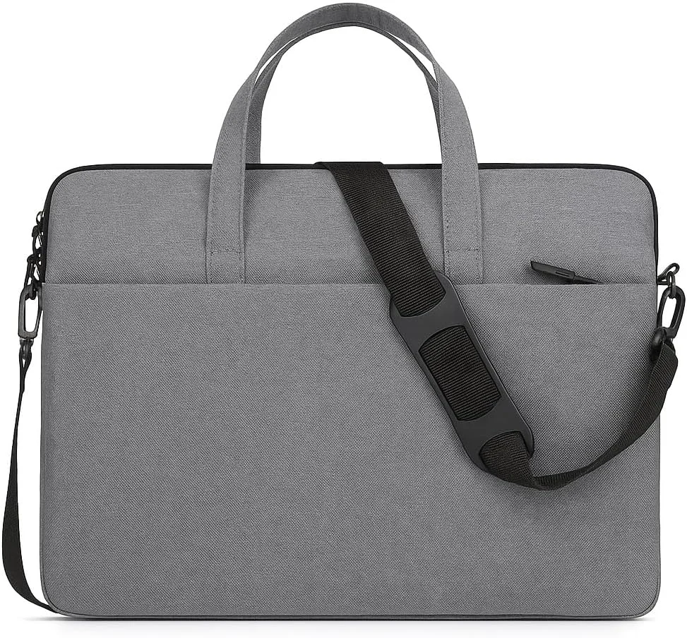 کیف لپ تاپ مناسب برای کار، سایزهای ۱۳.۳، ۱۴ و ۱۵ اینچ | کیف آستین ضد آب | کیف حمل لپ تاپ حرفه ای | کیف مسافرتی باریک و پددار برای اداره و کار کیف لپ تاپ مناسب برای کار، سایزهای ۱۳.۳، ۱۴ و ۱۵ اینچ | کیف آستین ضد آب | کیف حمل لپ تاپ حرفه ای | کیف مسافرتی باریک و پددار برای اداره و کار
