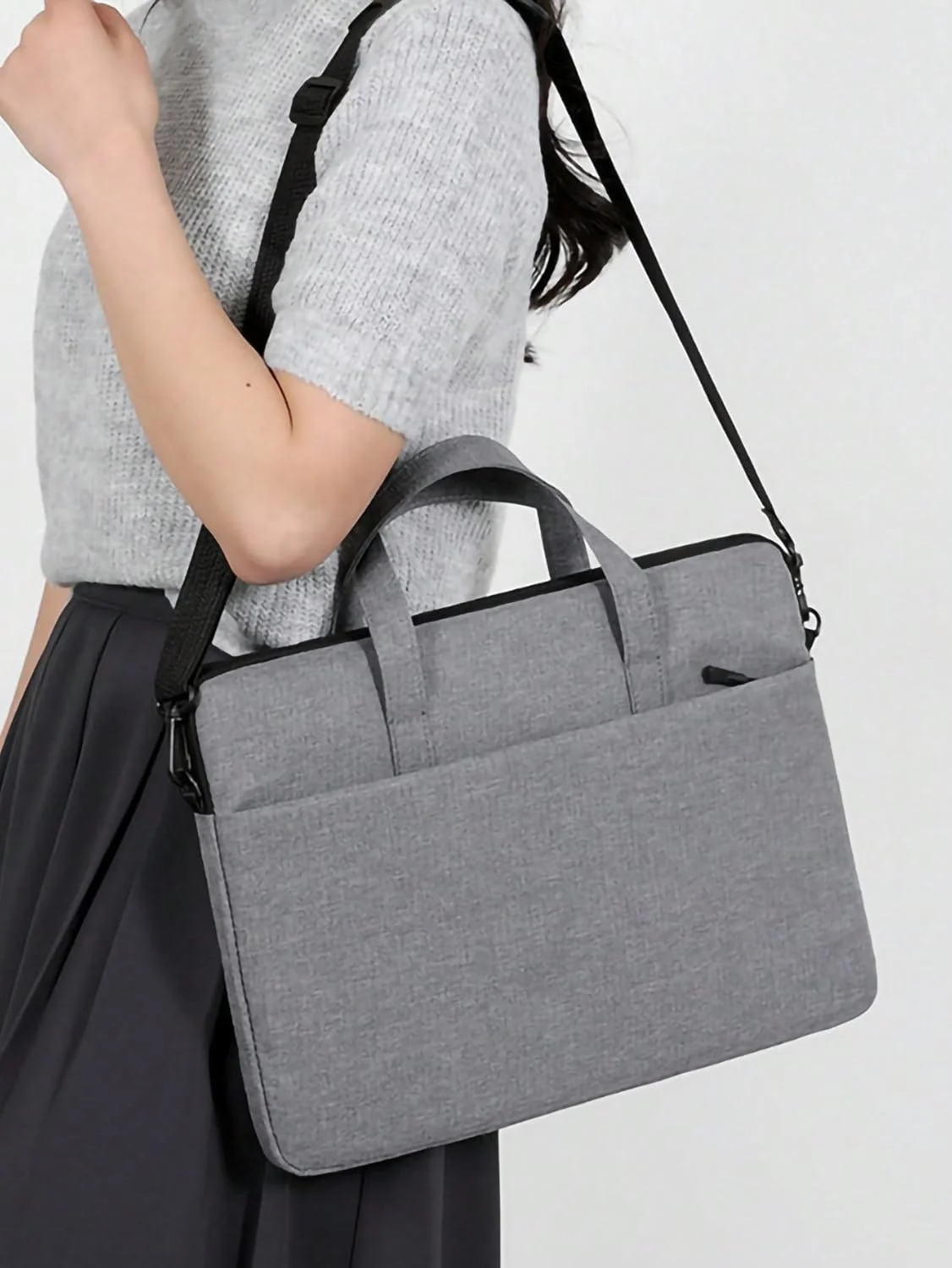 کیف لپ تاپ مناسب برای کار، سایزهای ۱۳.۳، ۱۴ و ۱۵ اینچ | کیف آستین ضد آب | کیف حمل لپ تاپ حرفه ای | کیف مسافرتی باریک و پددار برای اداره و کار کیف لپ تاپ مناسب برای کار، سایزهای ۱۳.۳، ۱۴ و ۱۵ اینچ | کیف آستین ضد آب | کیف حمل لپ تاپ حرفه ای | کیف مسافرتی باریک و پددار برای اداره و کار